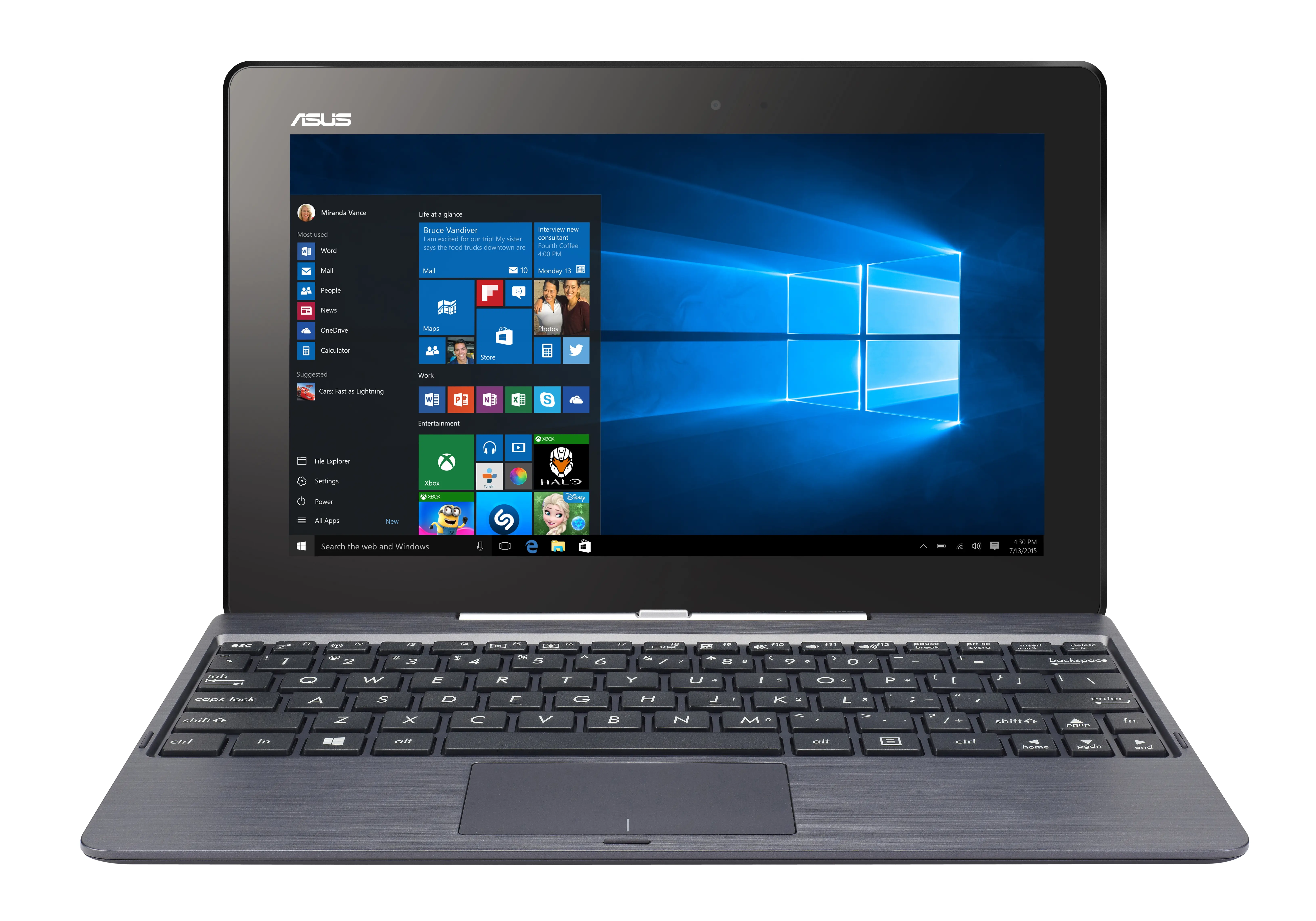 ASUS Book Transformer T100TAF-BING-DK046B-BE 90NB06N1-M02860 T100TAF-DK046B