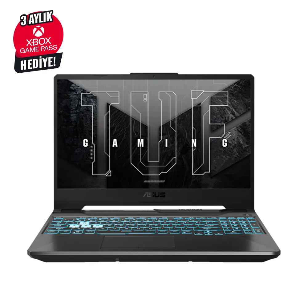 ASUS TUF Gaming F15 FX506HC-HN431W-Gaming 15.6" FHD WV (144Hz), I5-11400H, DDR4 8G, 512G PCIE SSD, RTX3050 4G, Win11 FX506HC-HN431W-GAM