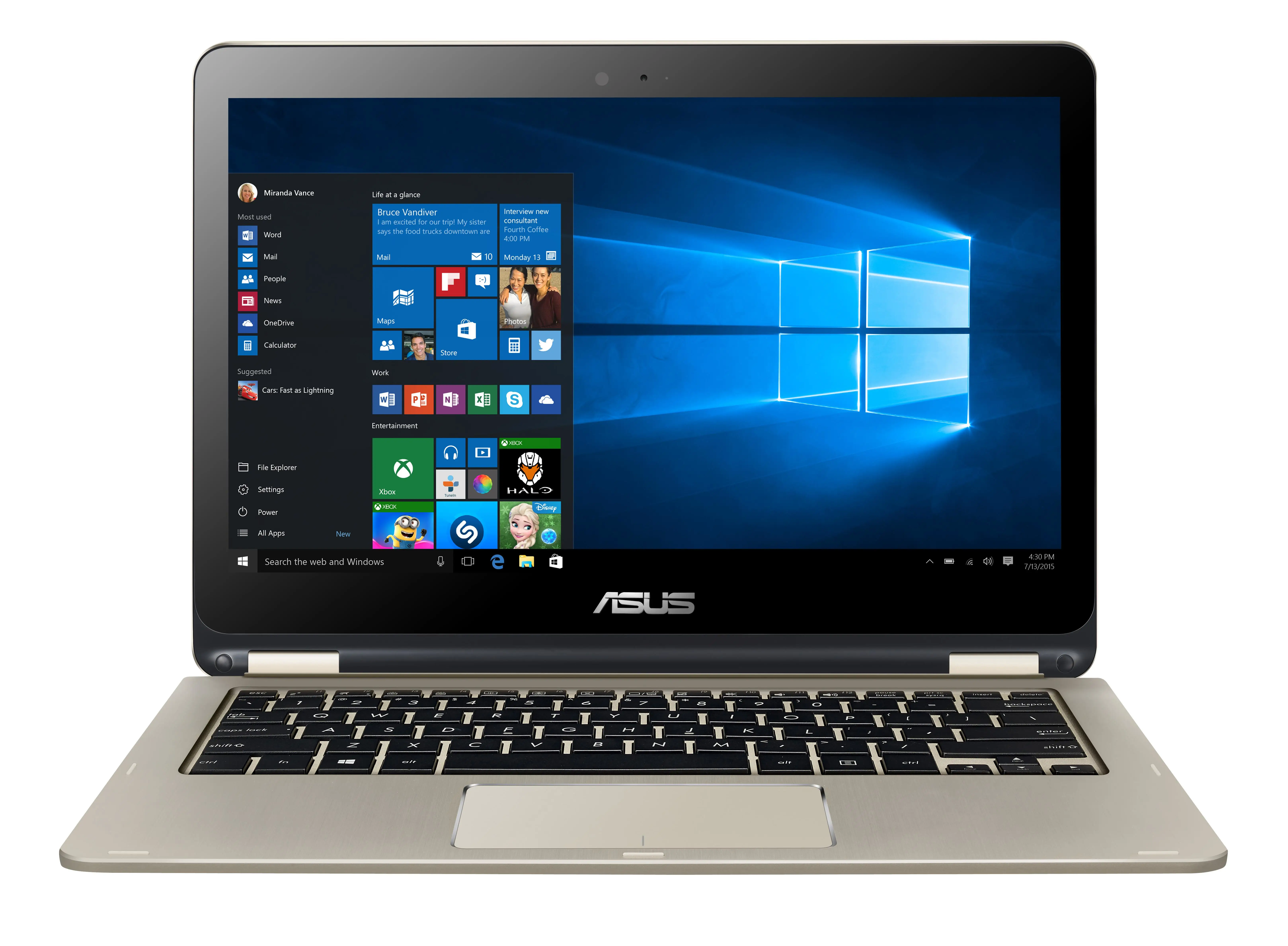 ASUS Flip Vivobook TP301UA-DW069T 90NB0AL2-M04160