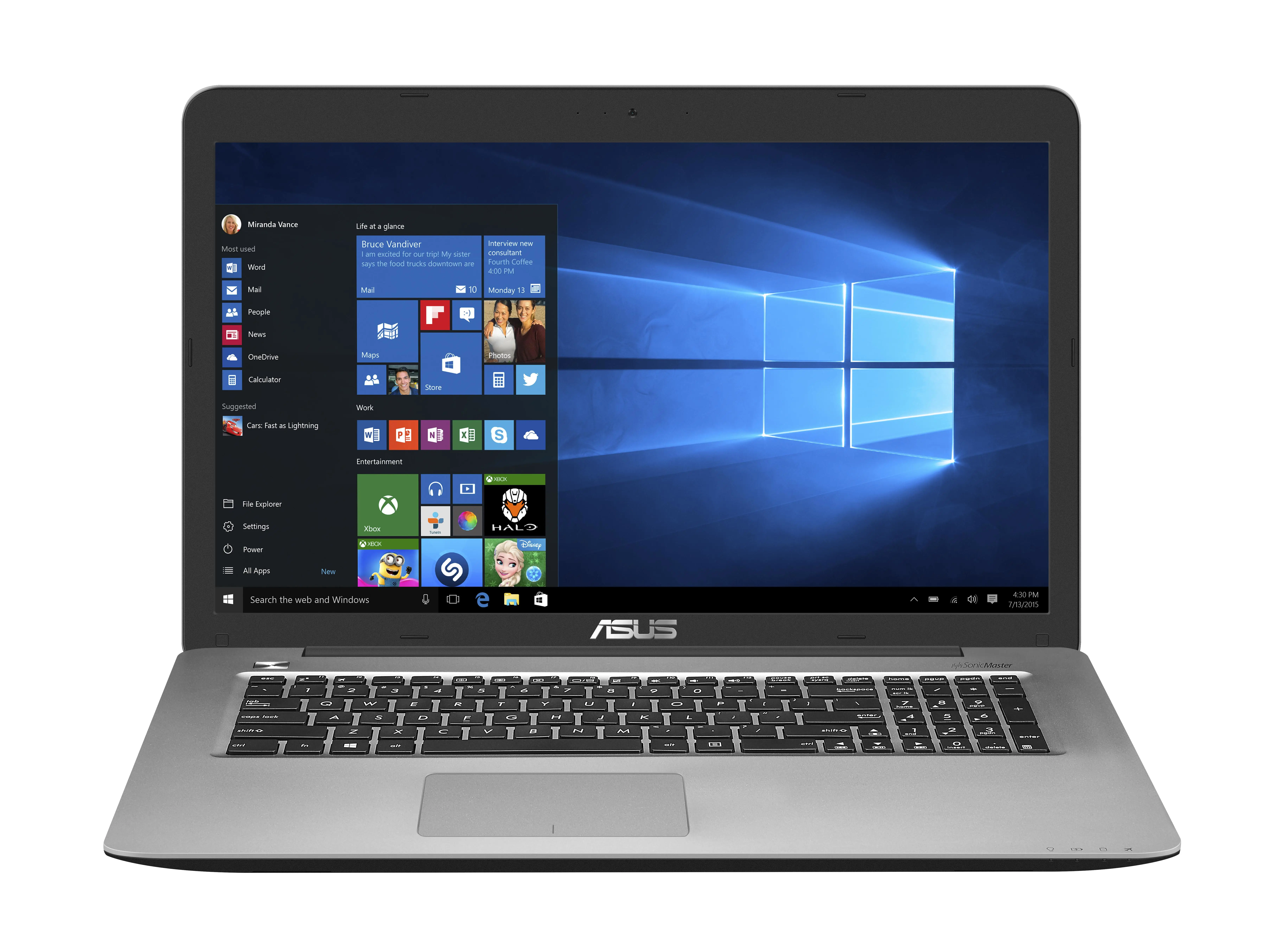 ASUS Vivobook K756UQ-T4096T-BE 90NB0C33-M01060