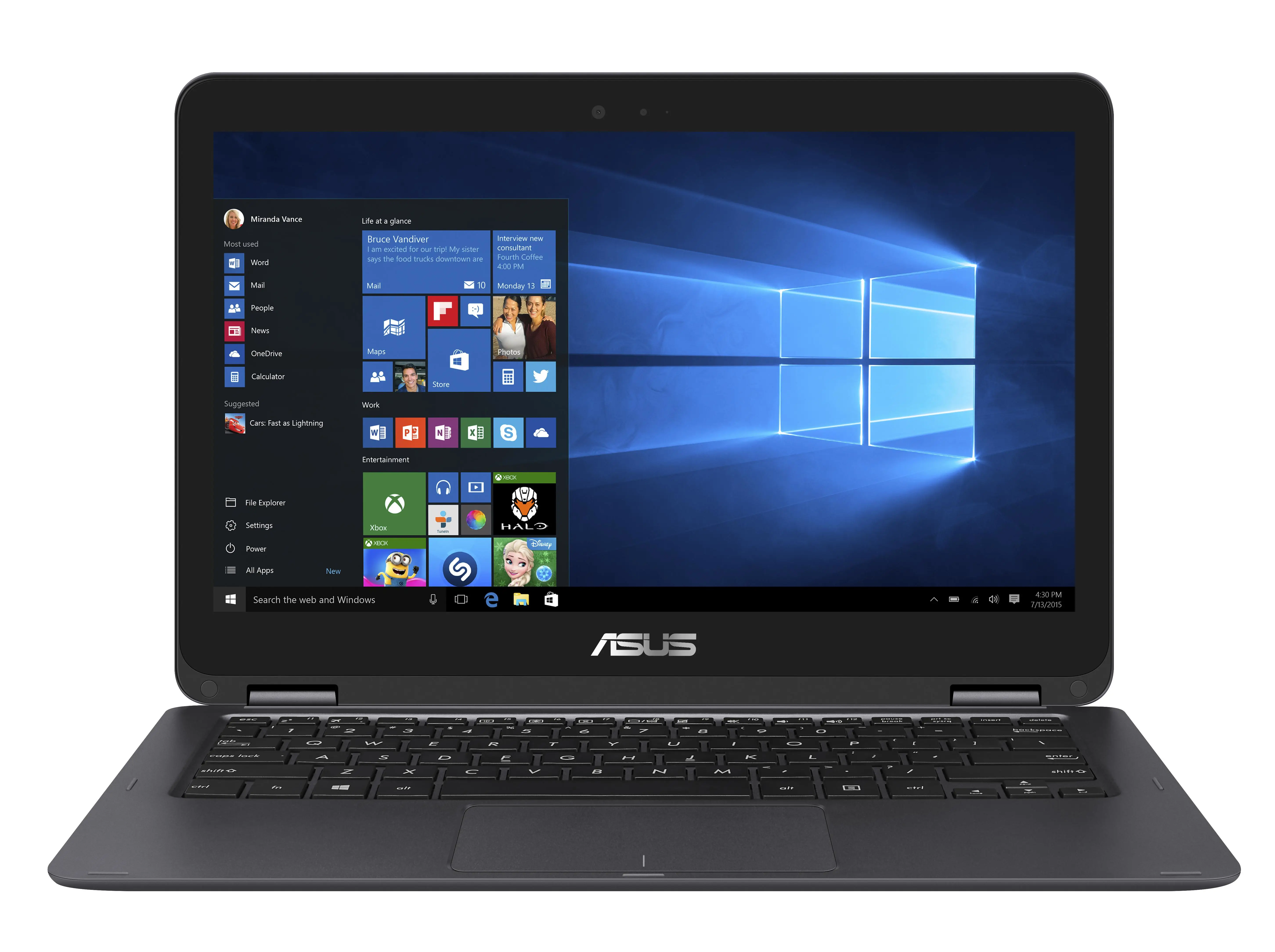 ASUS Flip Zenbook UX360CA-DQ200T 90NB0BA2-M07400