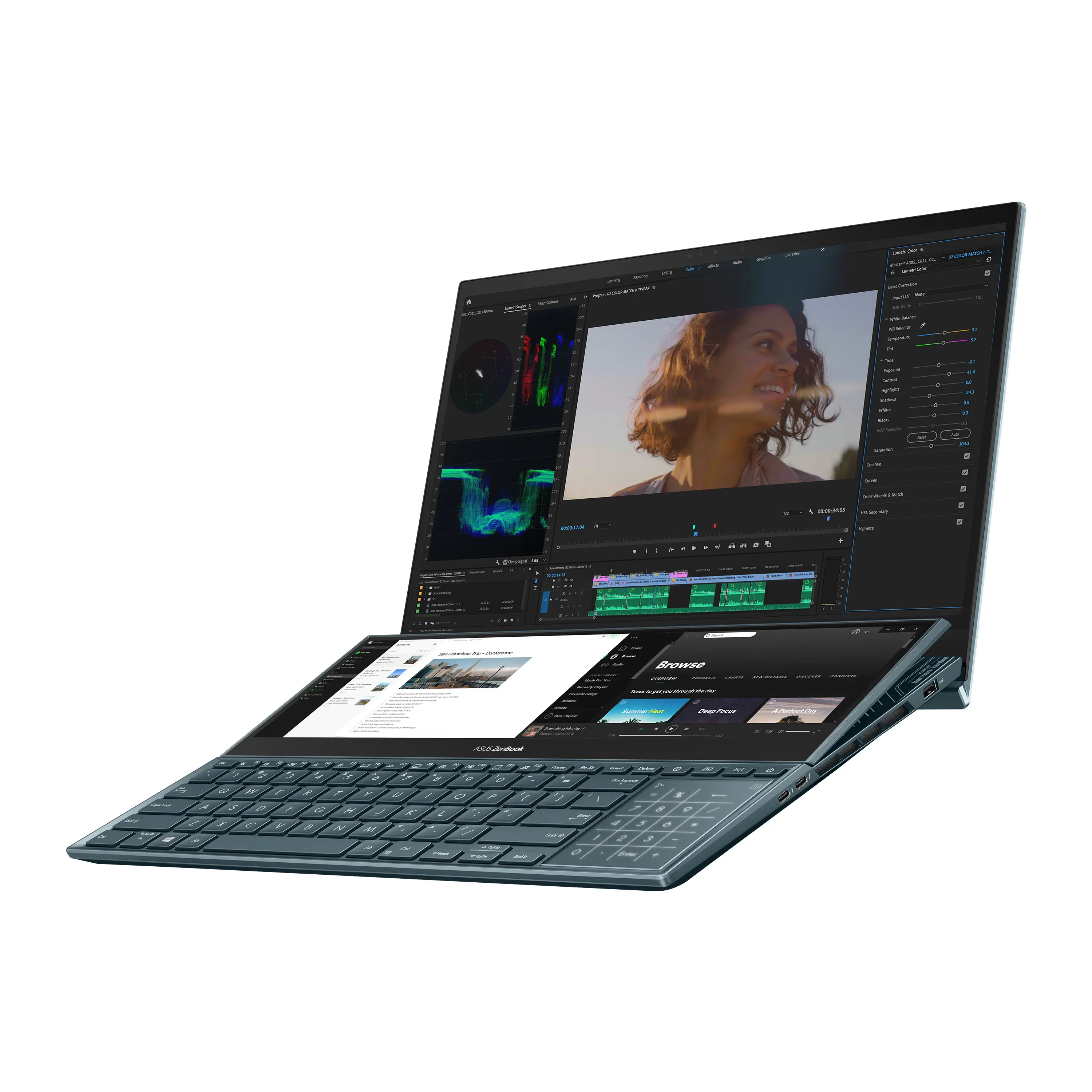ASUS Pro Duo 15 OLED Zenbook UX582HM-H2901W 90NB0V11-M00910