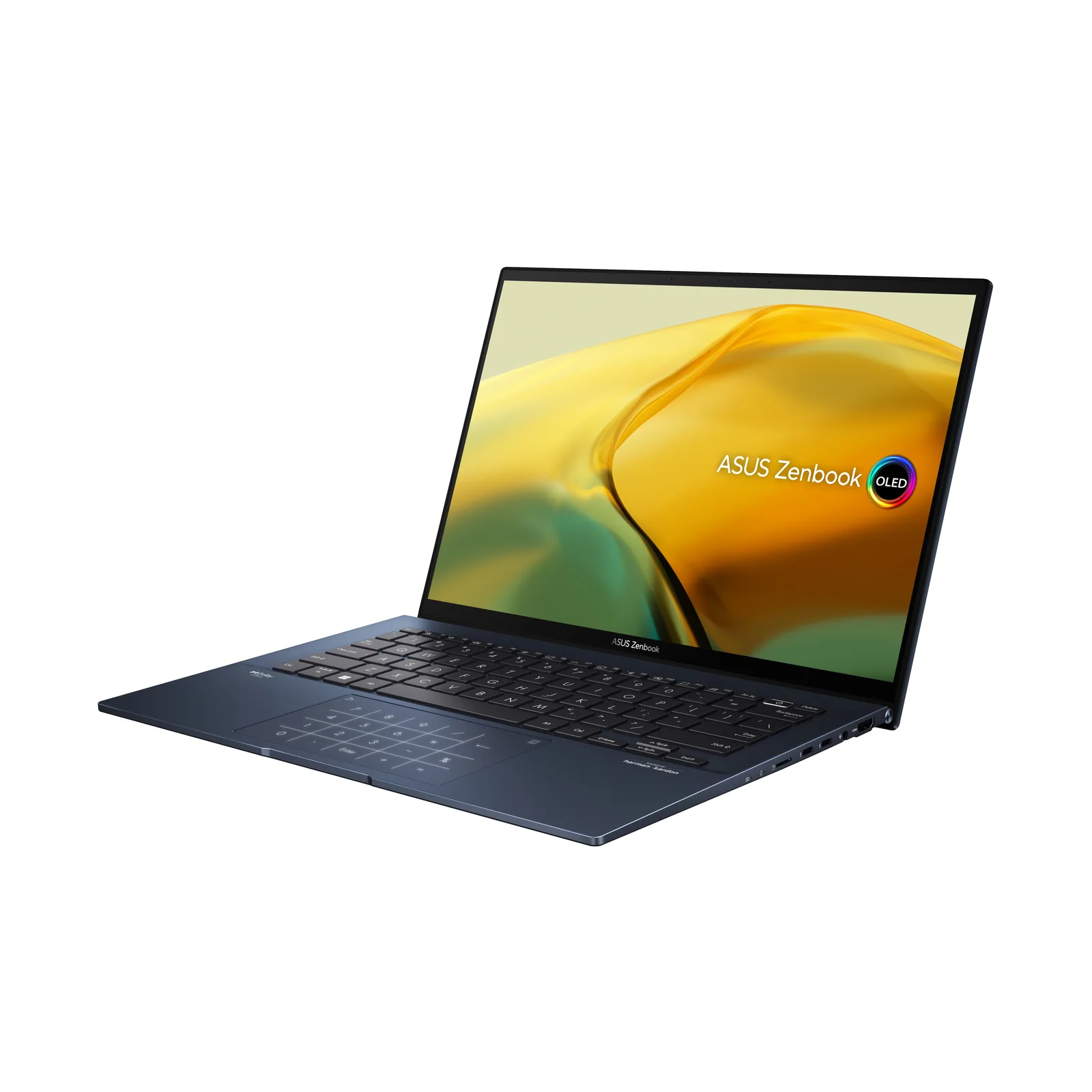 ASUS Zenbook 2.8K OLED (90Hz), i7-1360P, 16G, PCIe, Share, w/fingerprint,bag, win11, NumberPAD,Evo UX3402VA-KM202W