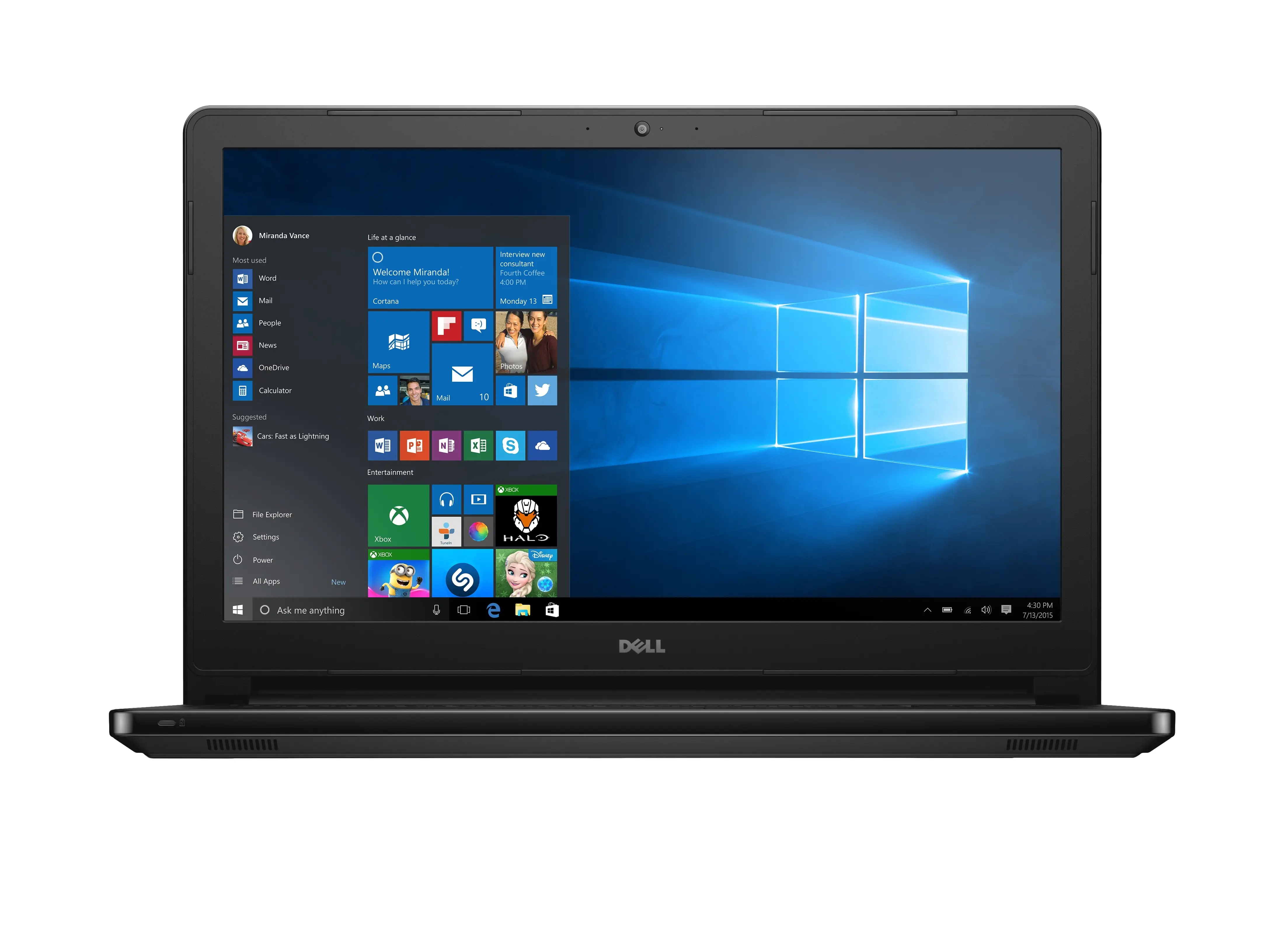 DELL Inspiron 5566 CAI155W10P7B013