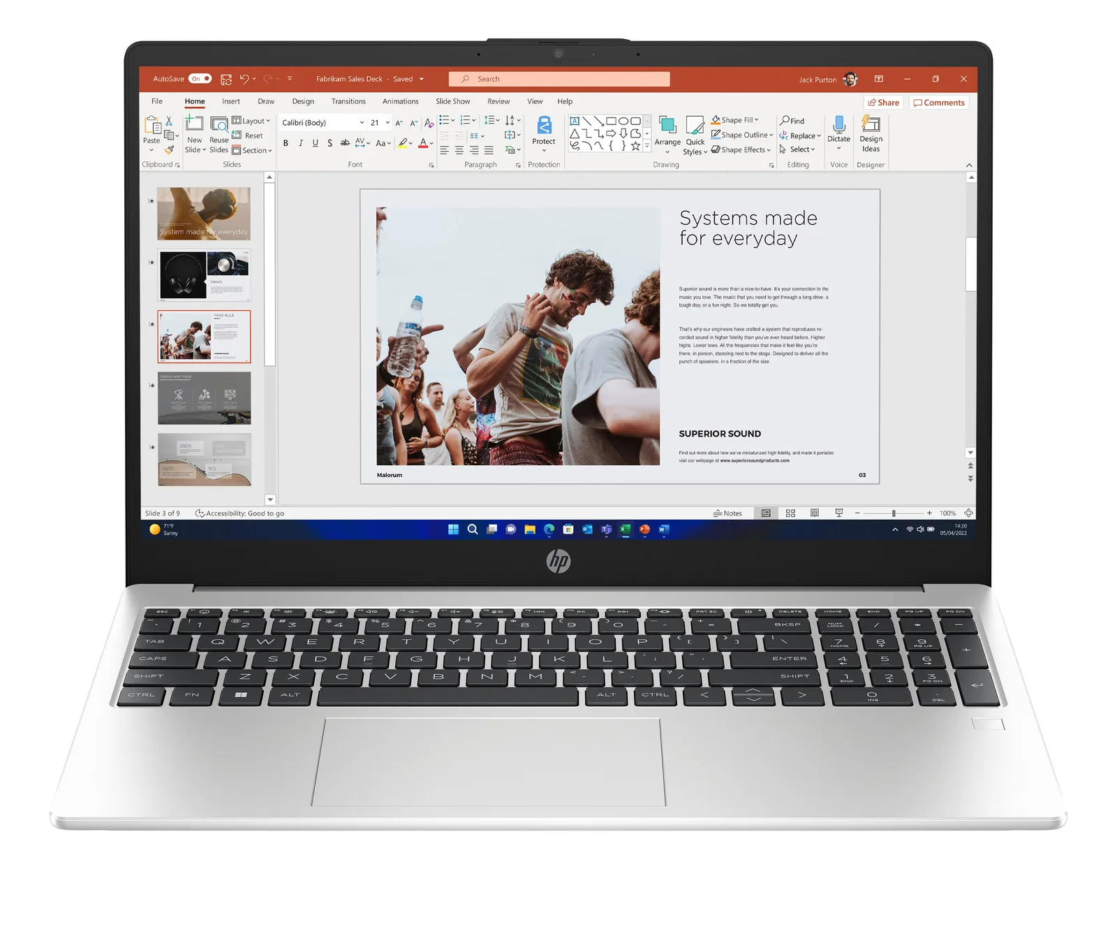 HP 255 15.6 inch G10 Notebook PC 968L5ET