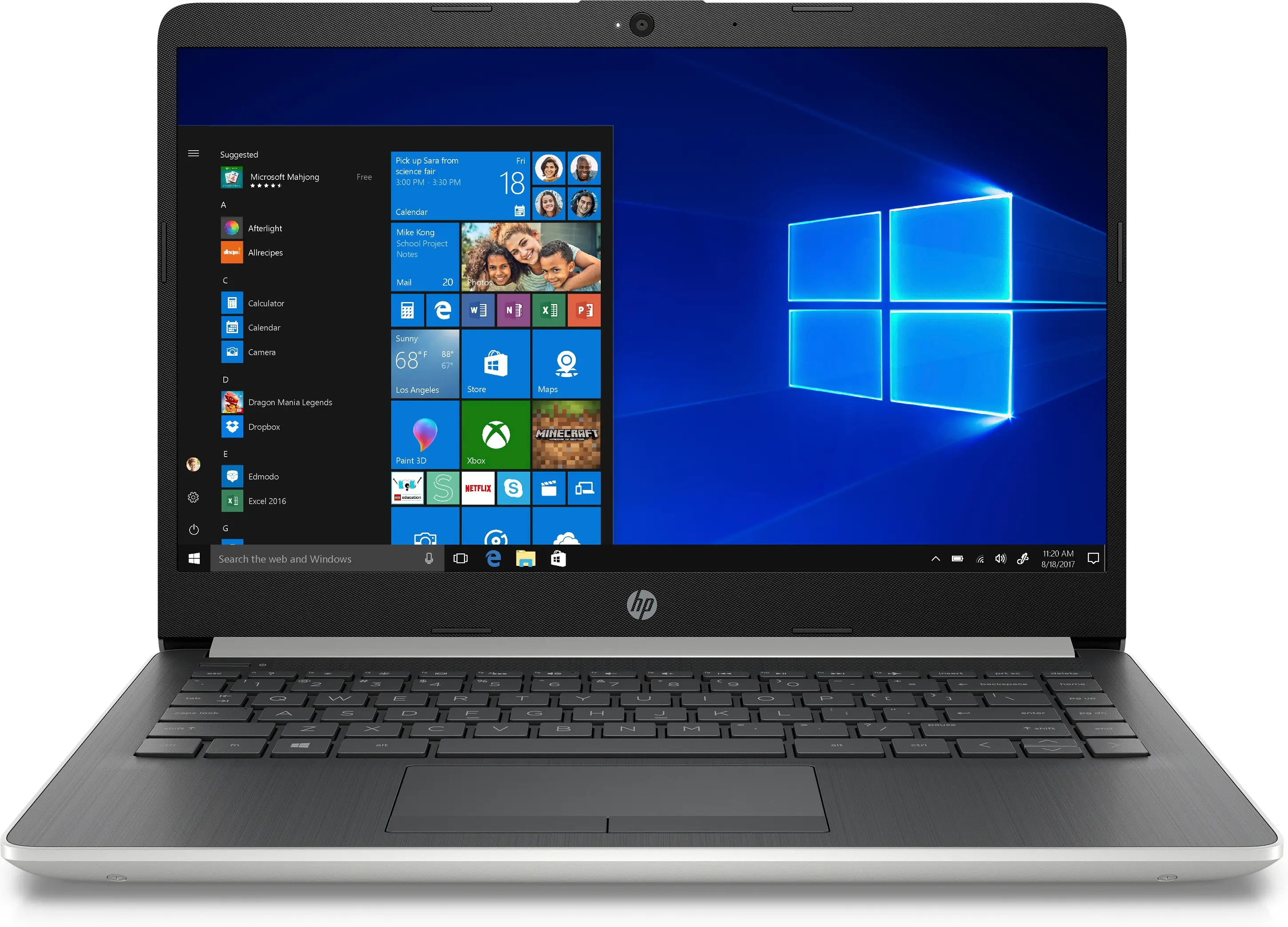 HP 14-cf0004nia 8RR97EA