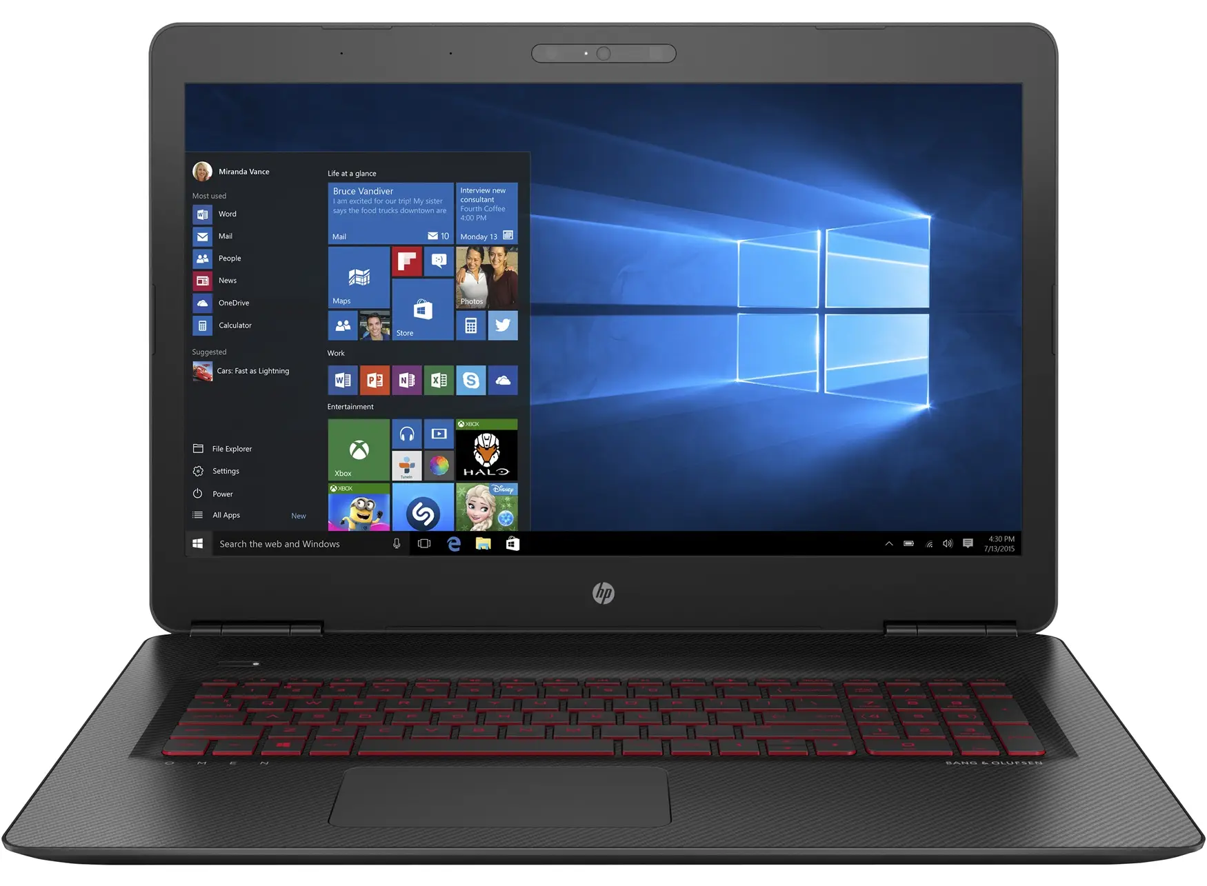 HP OMEN 17-w033dx W2N44UAR