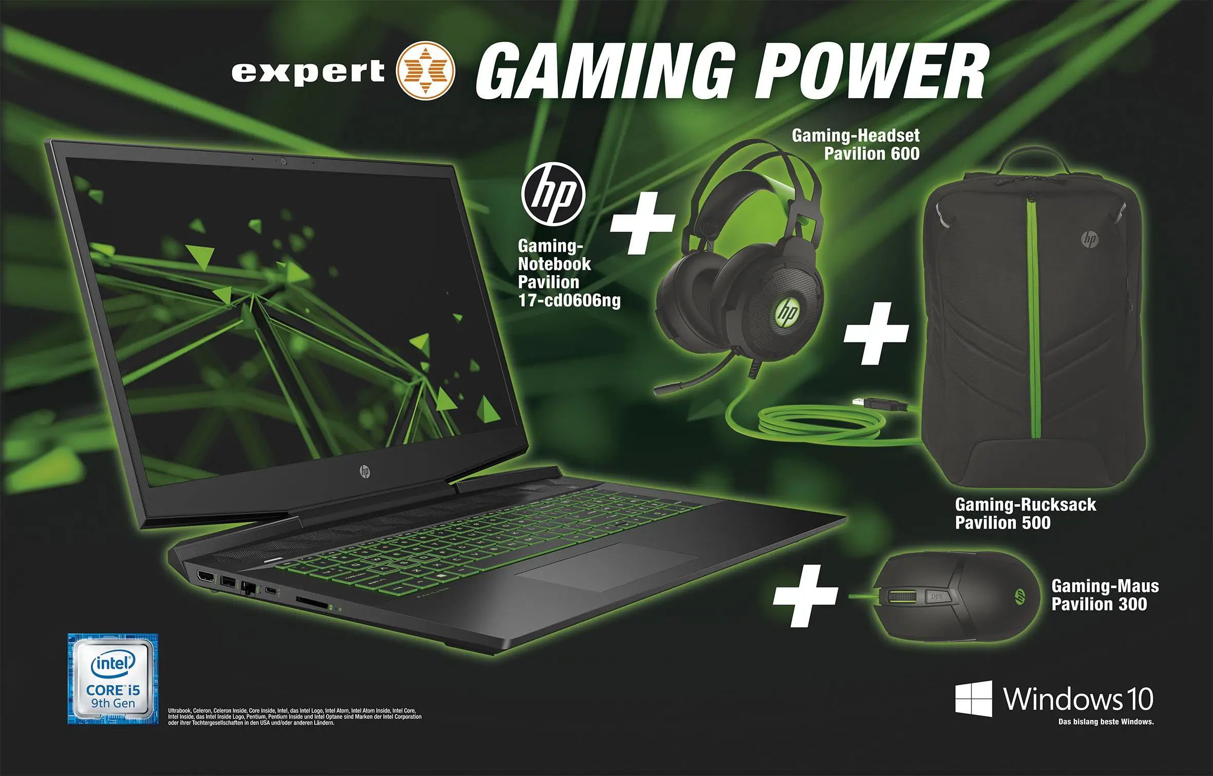 HP Pavilion 17-cd0606ng Bundl GAMING-BUNDL