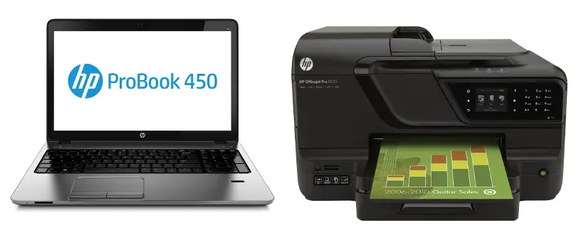 HP ProBook 450 G1 Bundel (+ OfficeJet Pro 8600) BE9Y11EA5