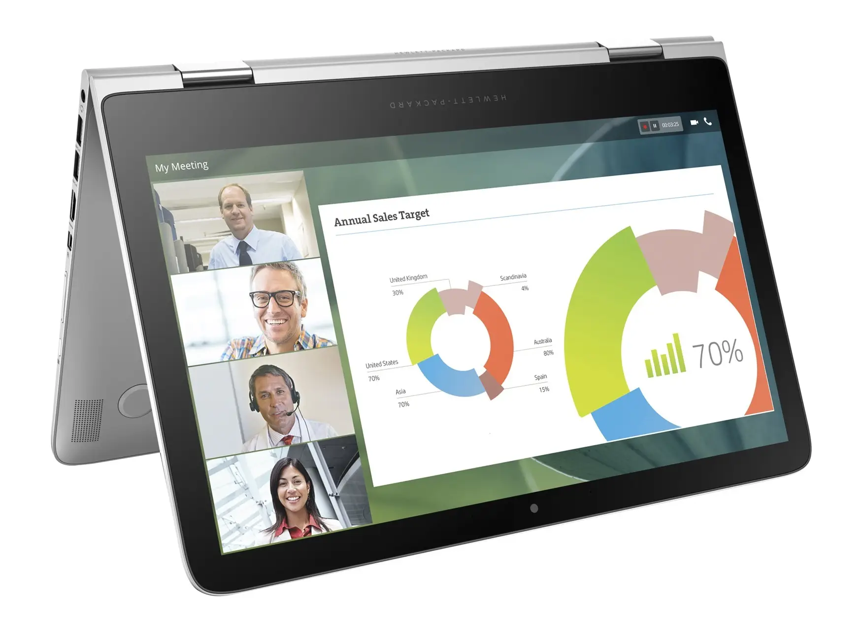 HP Spectre Pro x360 G2 W2P31PA