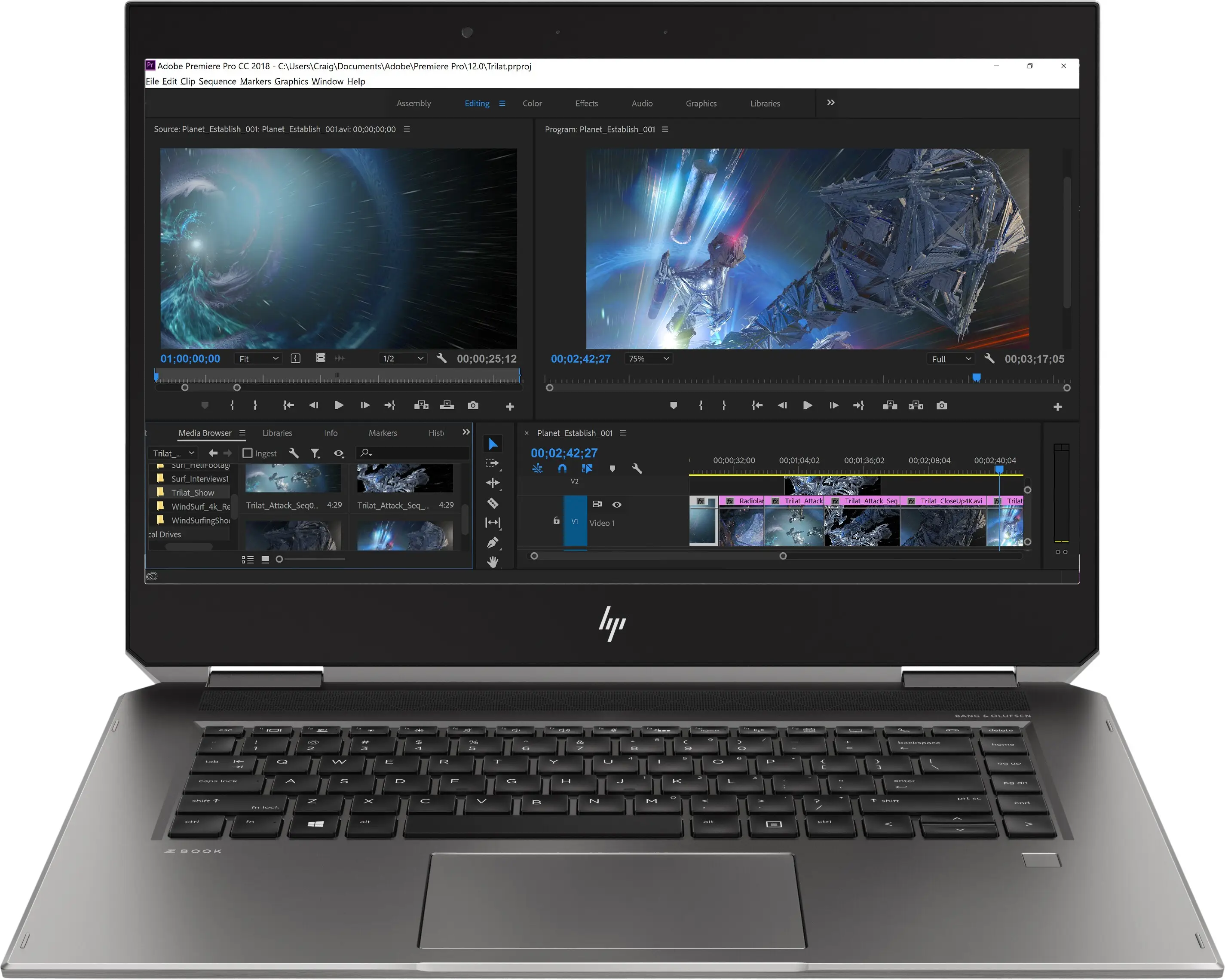 HP Studio ZBook x360 G5 118M8ES#ABH