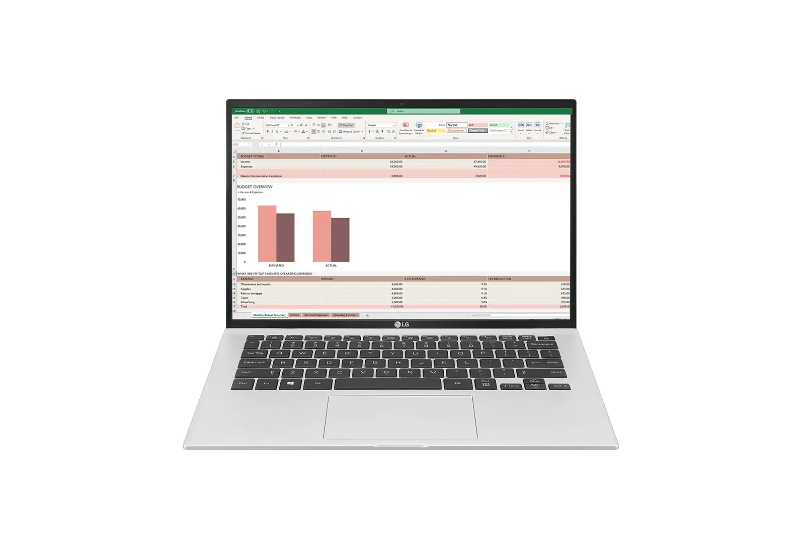 LG Gram 14ZT90P-G.AM33U1