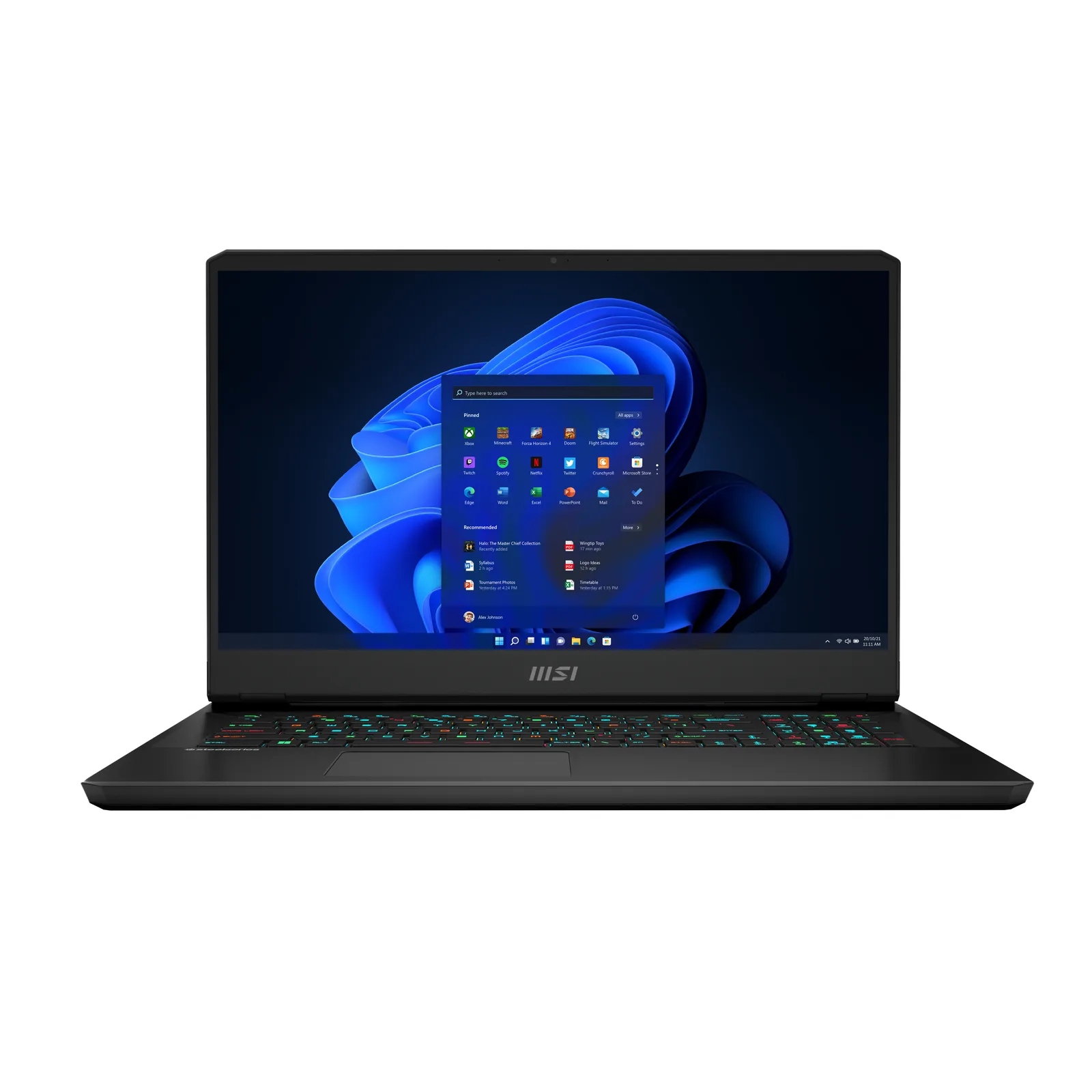 MSI GP Gaming GP76 12UGSO-832BE Vector VECTOR GP76 12UGSO-832BE