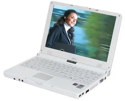 MSI 12.1"/ 1G DDR2/ 100G/ Intel Core Duo T2300 S262B-038NL