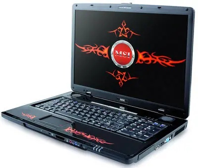 MSI Megabook GX710P-005NL, black
