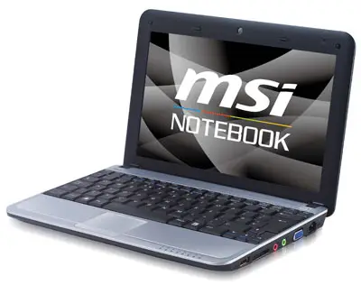 MSI Wind U115-003EU, Silver