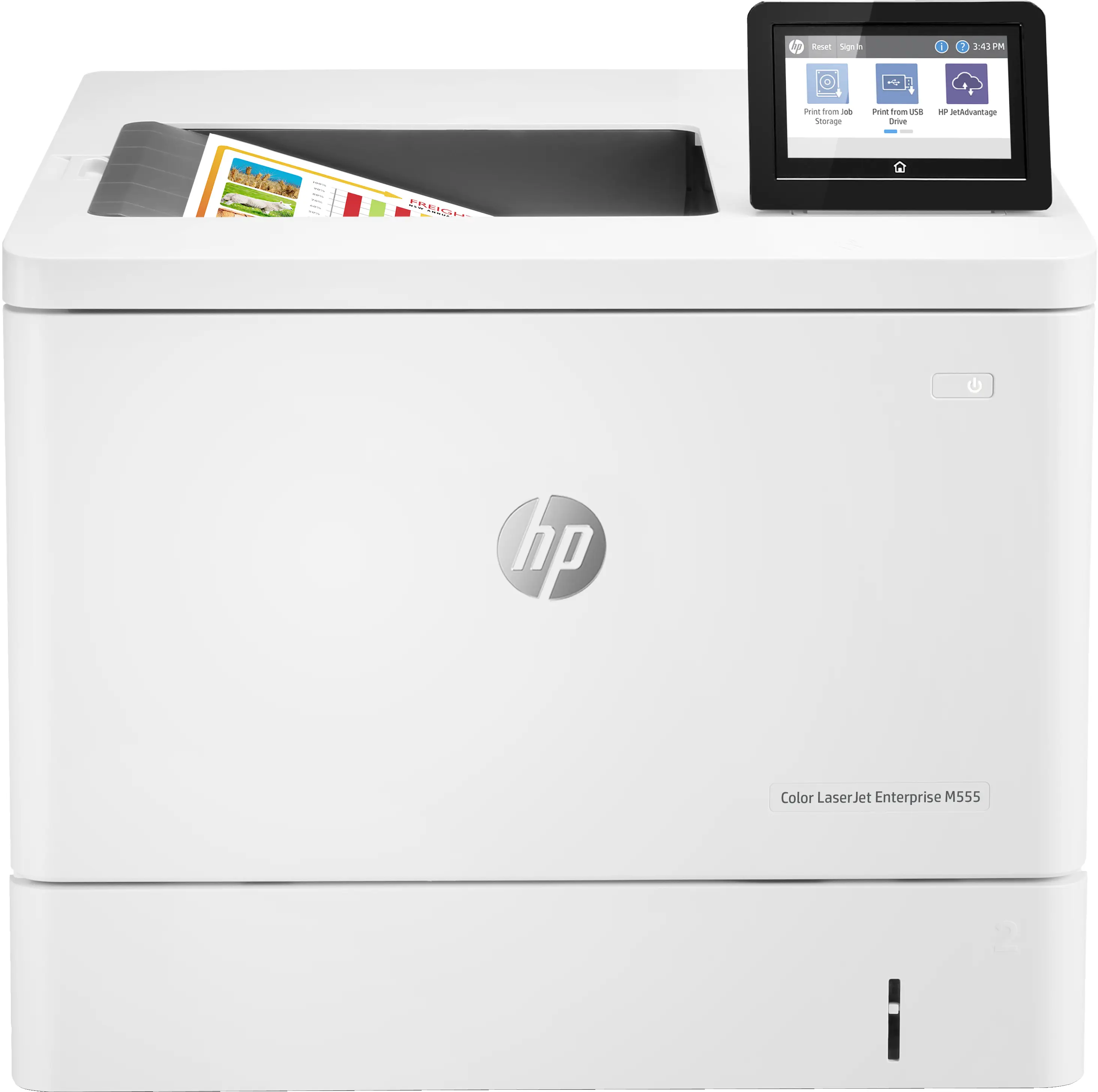 HP Color LaserJet Enterprise M555dn, Yazdırın, İki taraflı yazdırma 7ZU78A#B19