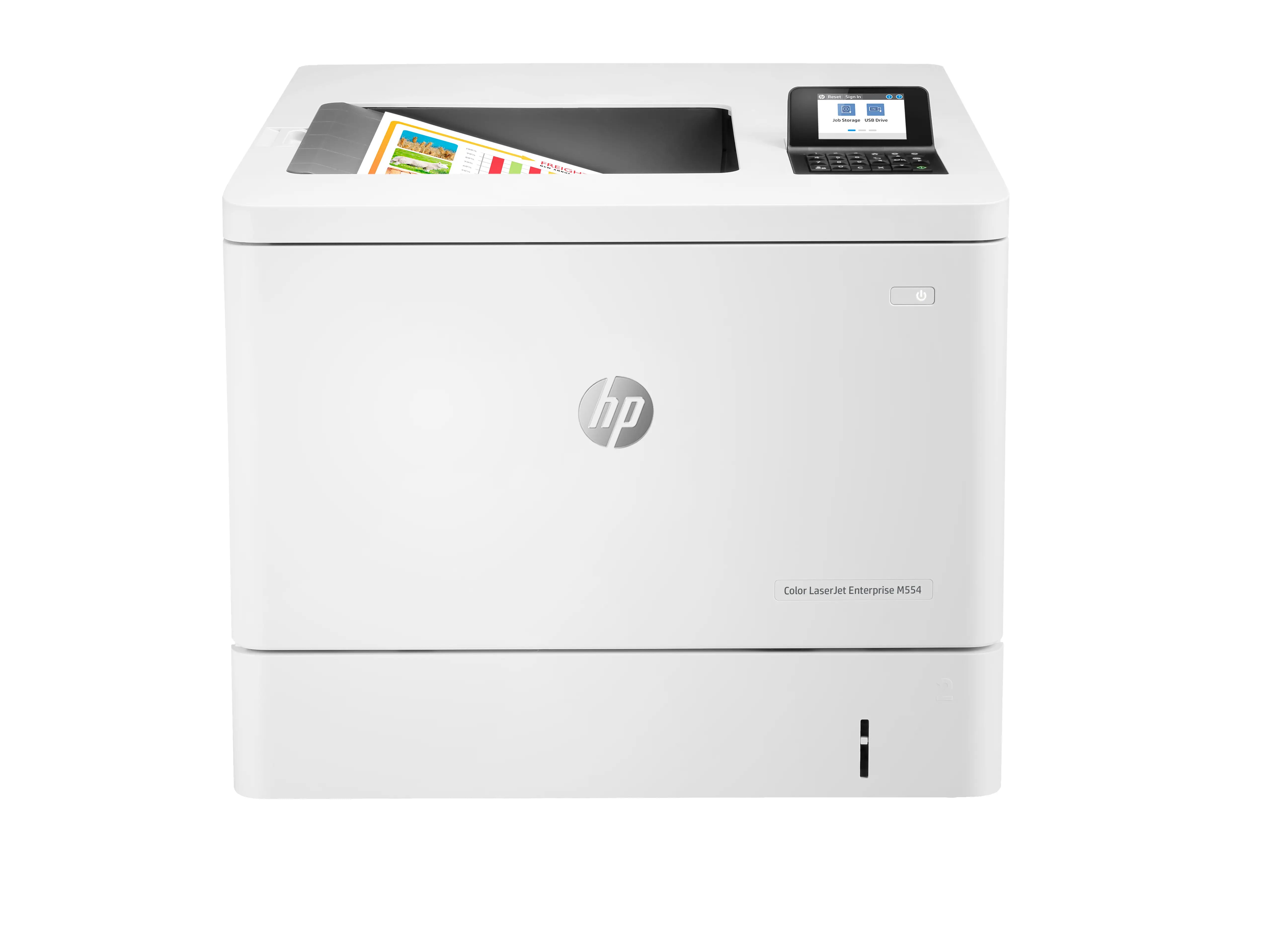HP Color LaserJet Enterprise 1 LaserJet Enterprise M554dn Renkli Yazıcı, Yalnızca Ethernet; Çift taraflı 7ZU81A 7ZU81A#BGJ