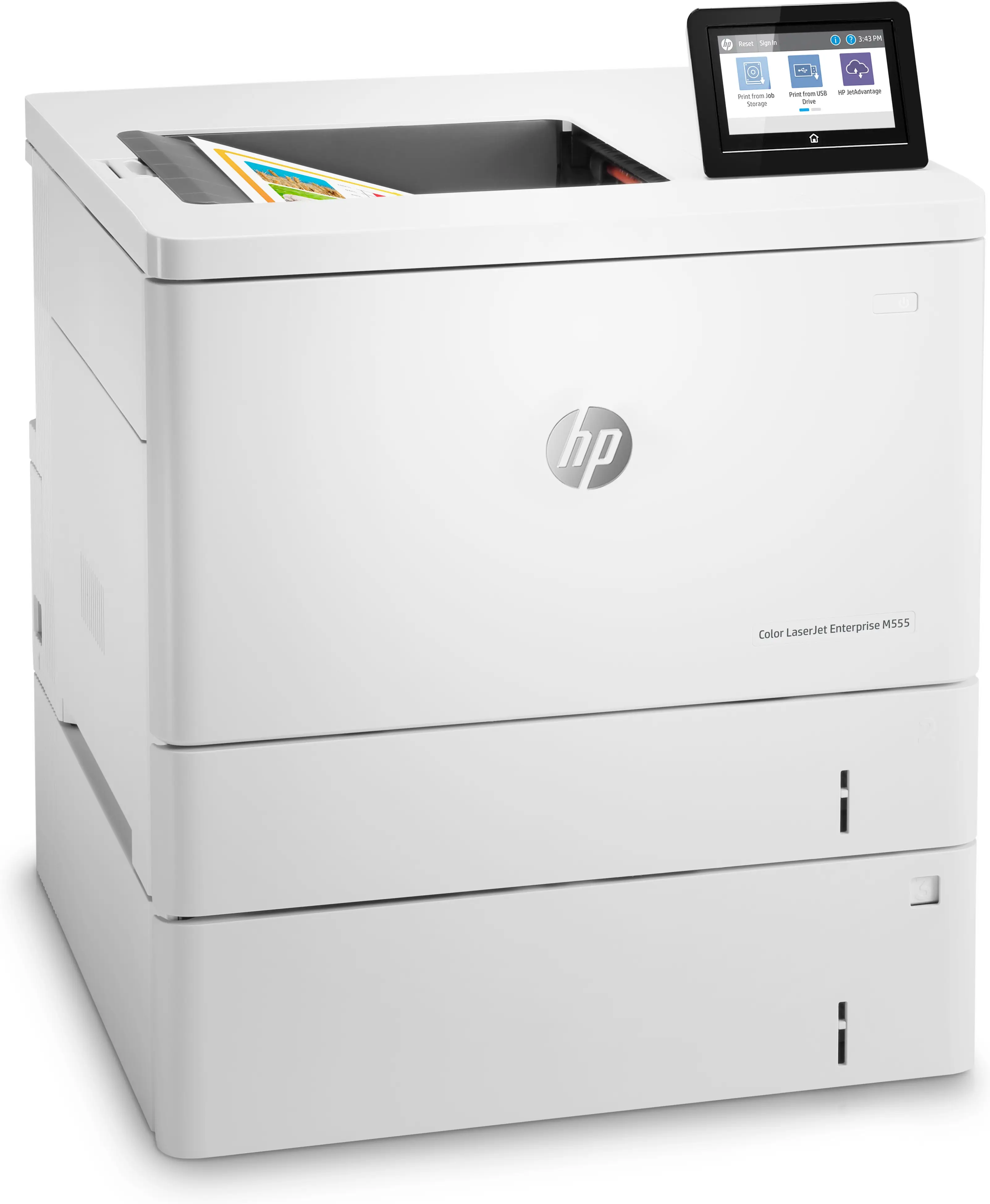 HP Color LaserJet Enterprise 1 LaserJet Enterprise M555x Kablosuz Renkli Yazıcı, Çift taraflı 7ZU79A 7ZU79A#BAZ