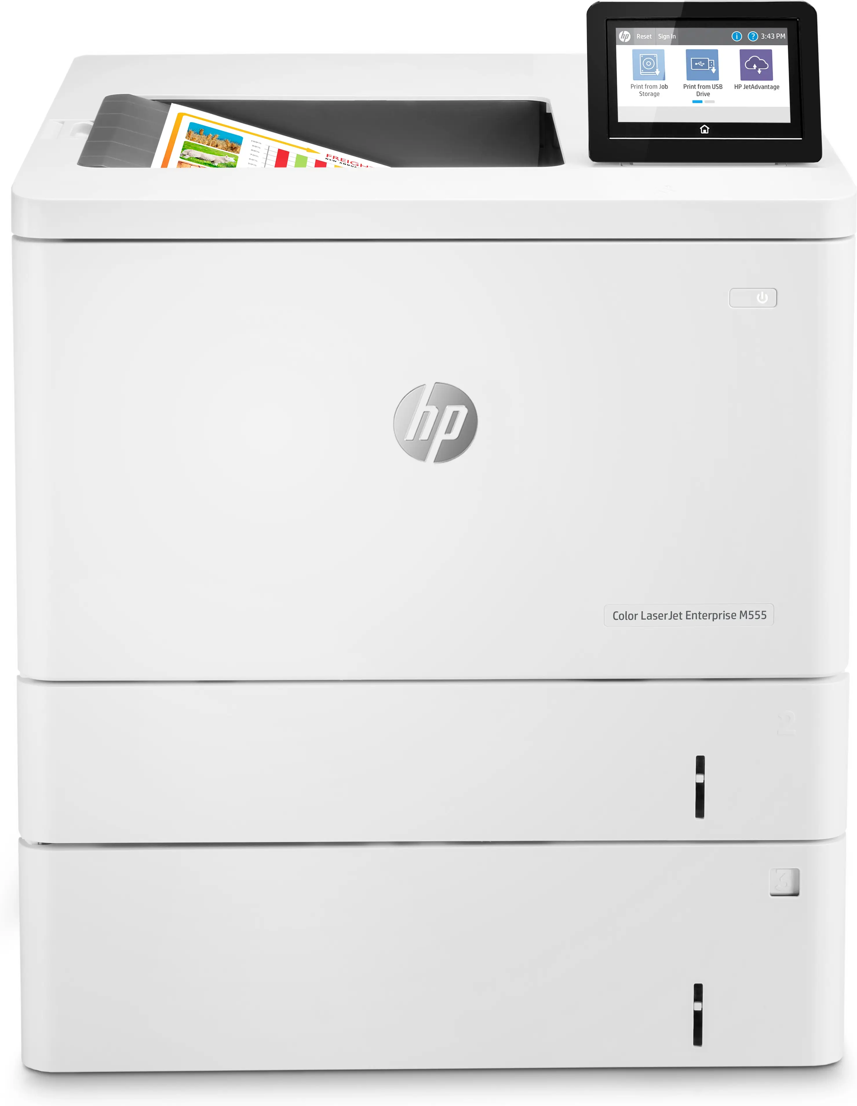 HP HP Color LaserJet Enterprise M555x, Yazdırın, İki taraflı yazdırma 7ZU79A#B13