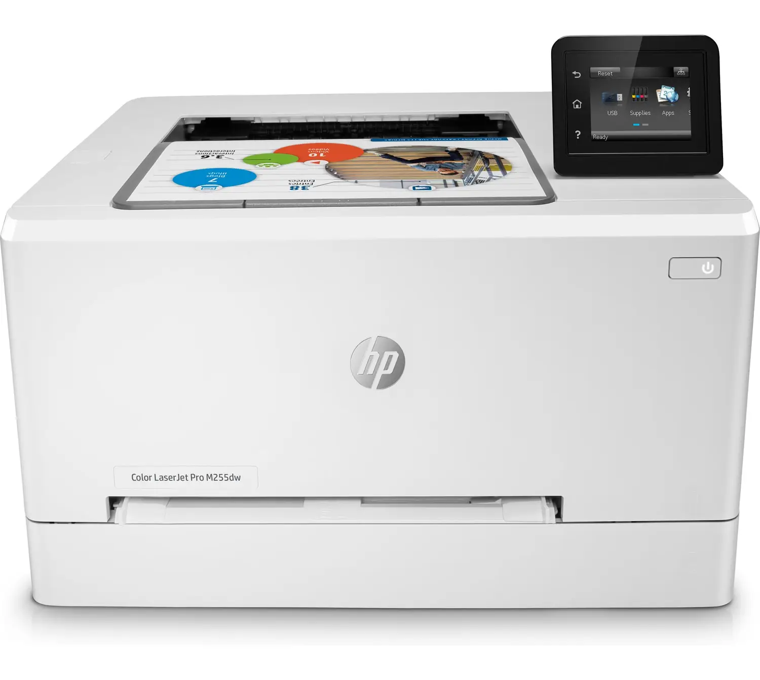 HP LaserJet Pro M255dw Kablosuz Renkli Yazıcı, Çift taraflı 7KW64A 7KW64A#BAZ