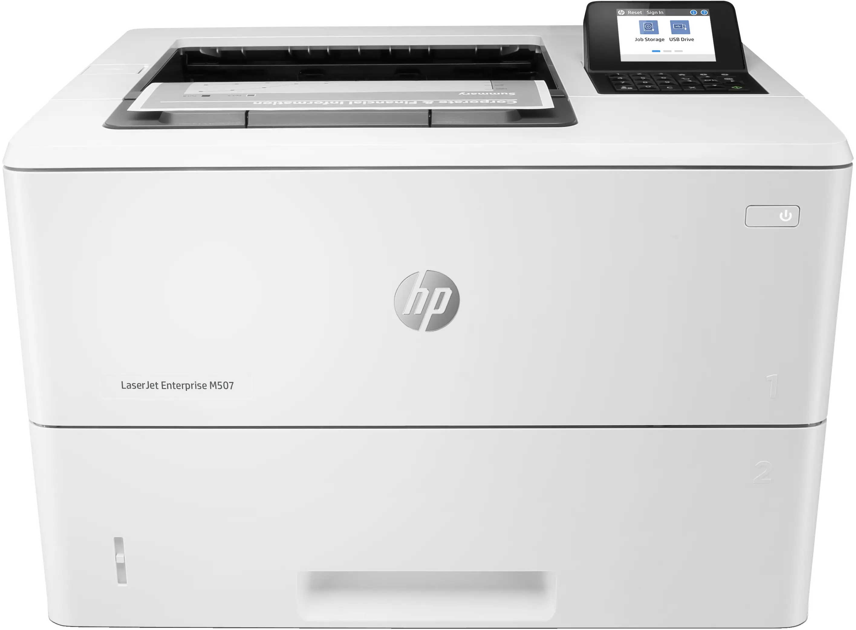 HP HP LaserJet Enterprise M507dn, Yazdırın, İki taraflı yazdırma 1PV87A#B13