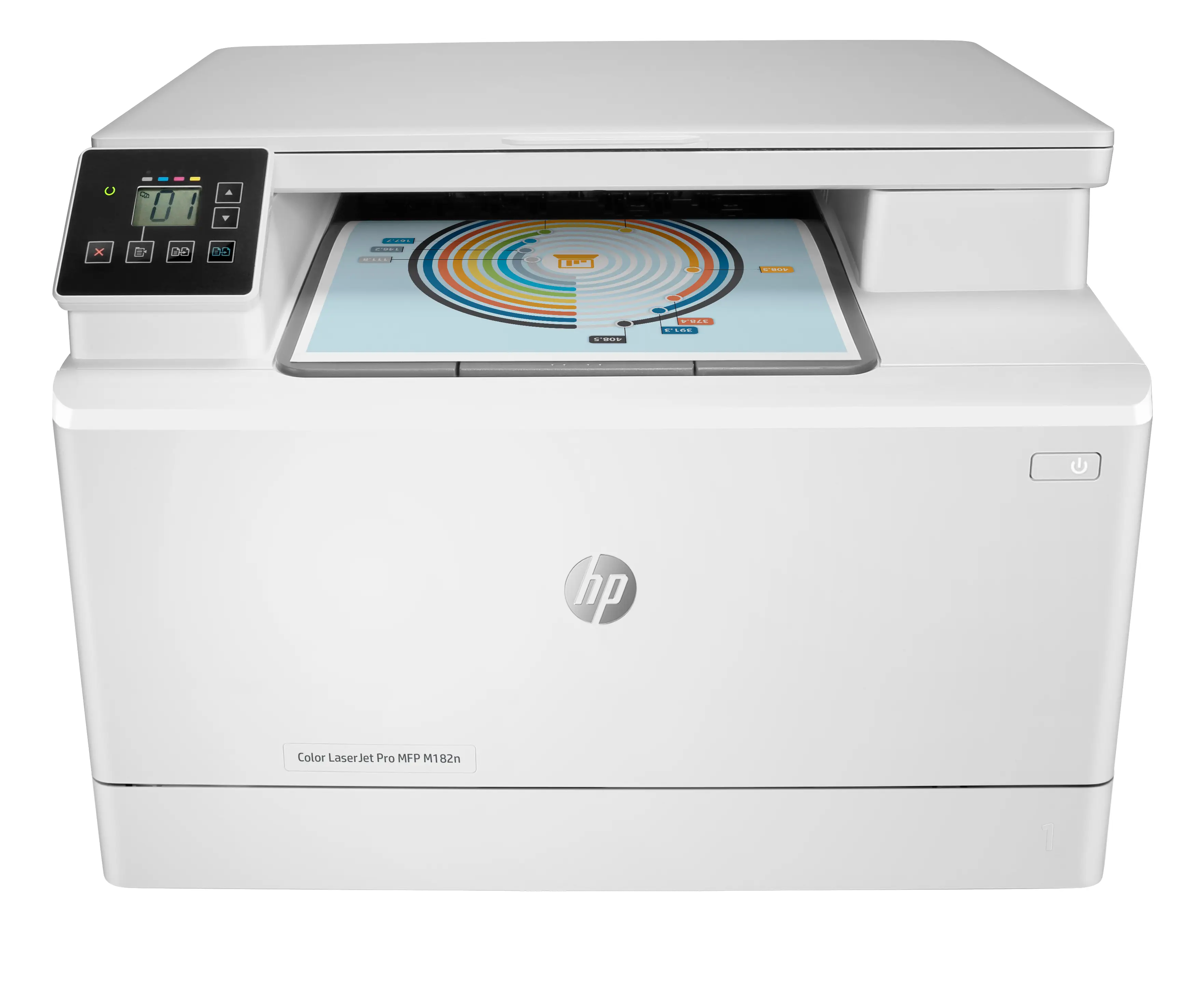 HP LaserJet Pro M182n Kablosuz Multifunction Renkli Yazıcı, Fotokopi Makinesi, Tarayıcı 7KW54A