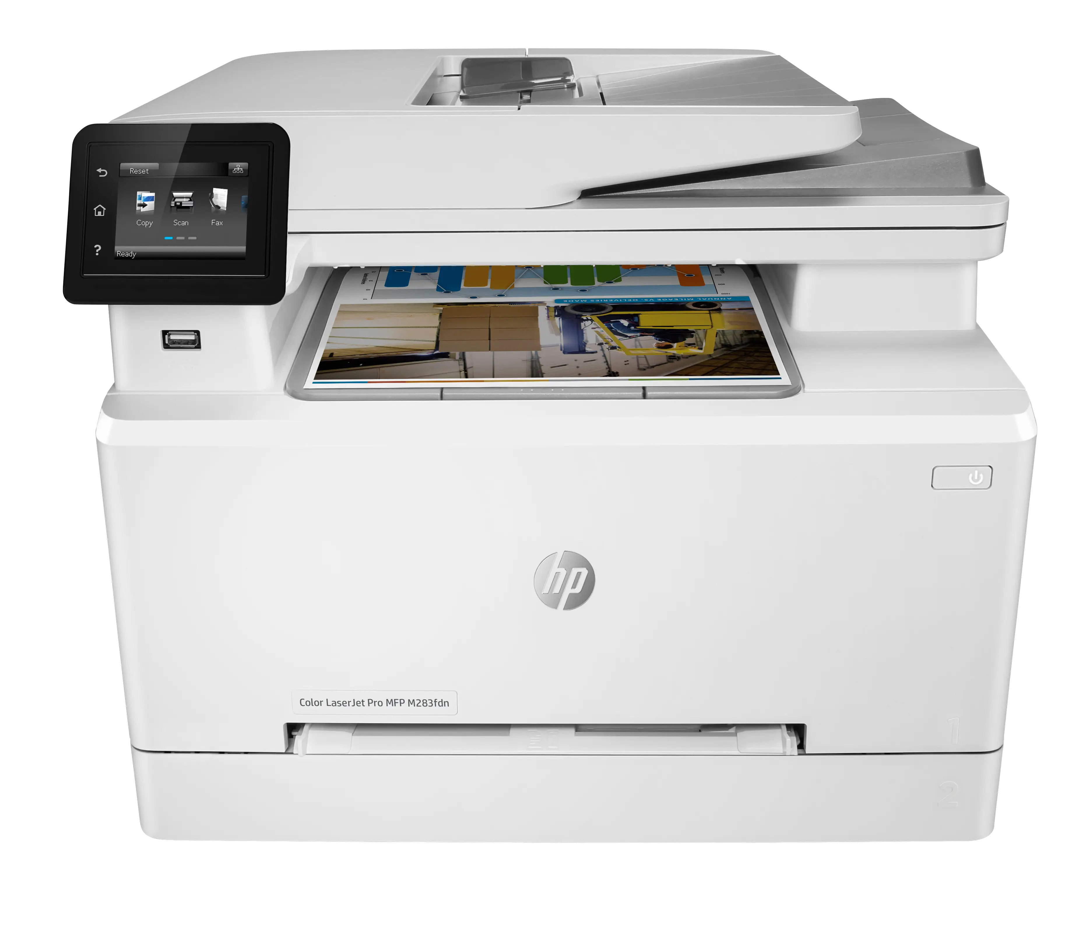 HP LaserJet Pro M283fdn Kablosuz Multifunction Renkli Yazıcı, Fotokopi Makinesi, Tarayıcı; Çift taraflı 7KW74A 7KW74A#BAZ