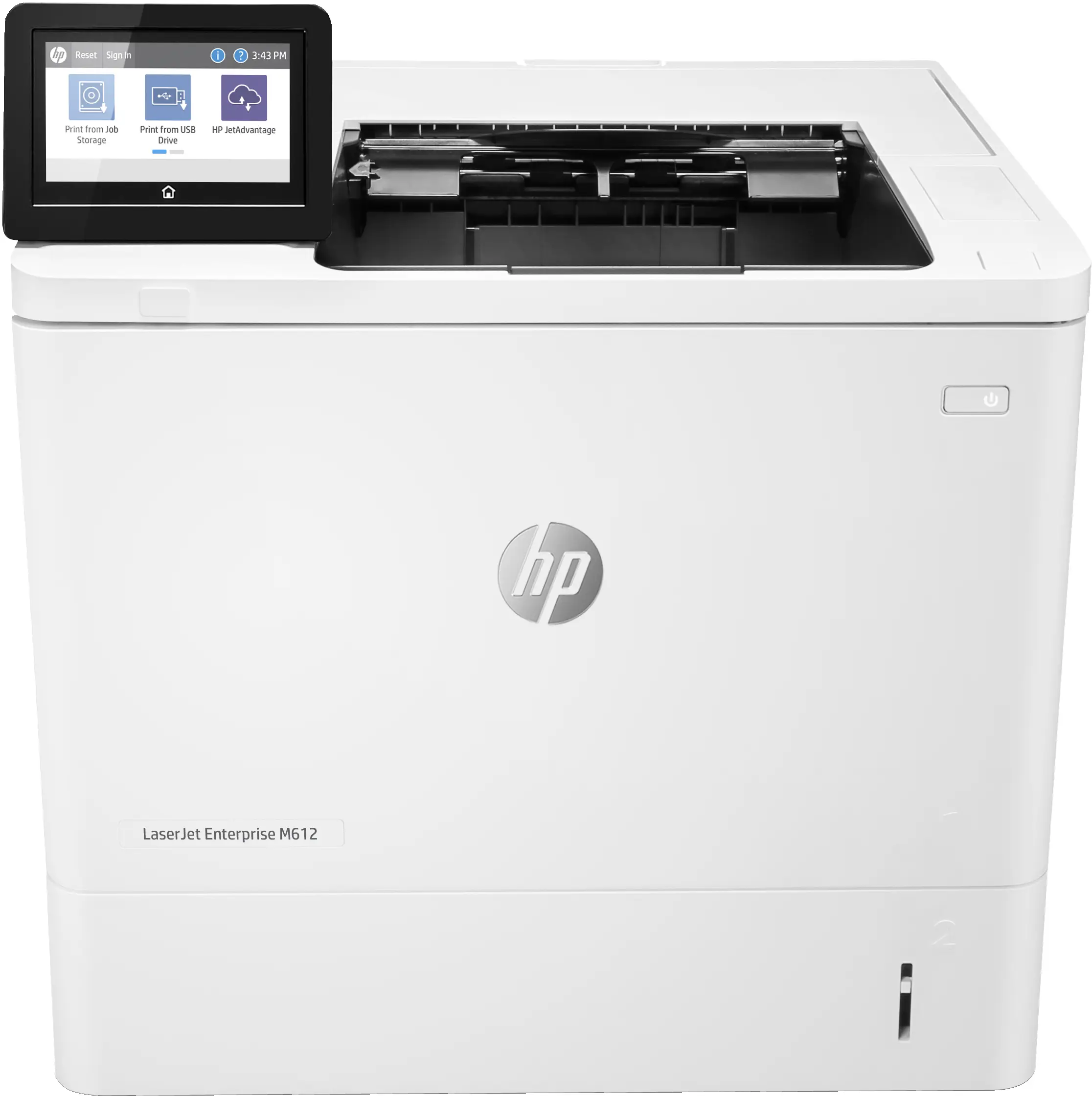 HP HP LaserJet Enterprise M612dn, Yazdırın, Ön USB'den baskı; Dolaşım; Çift taraflı baskı; Yüksek ilk sayfa çıkış hızları; Enerji Tasarrufu; Güçlü Güvenlik 7PS86A#B13