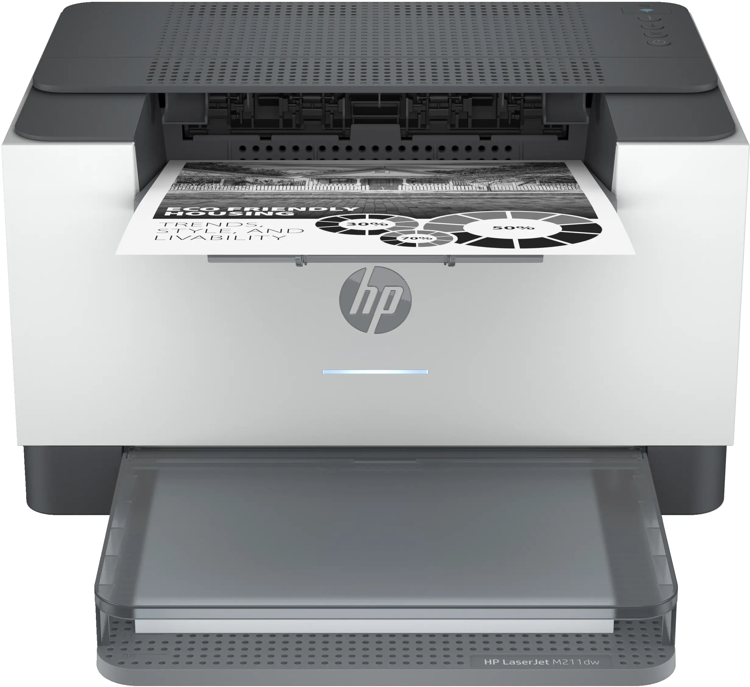 HP LaserJet M211dw Yazıcı, Siyah beyaz, için yazıcı Ev ve ev ofis, Yazdırın, Çift taraflı baskı; Kompakt Boyut; Enerji Verimli; Çift bantlı Wi-Fi 9YF83A#B13