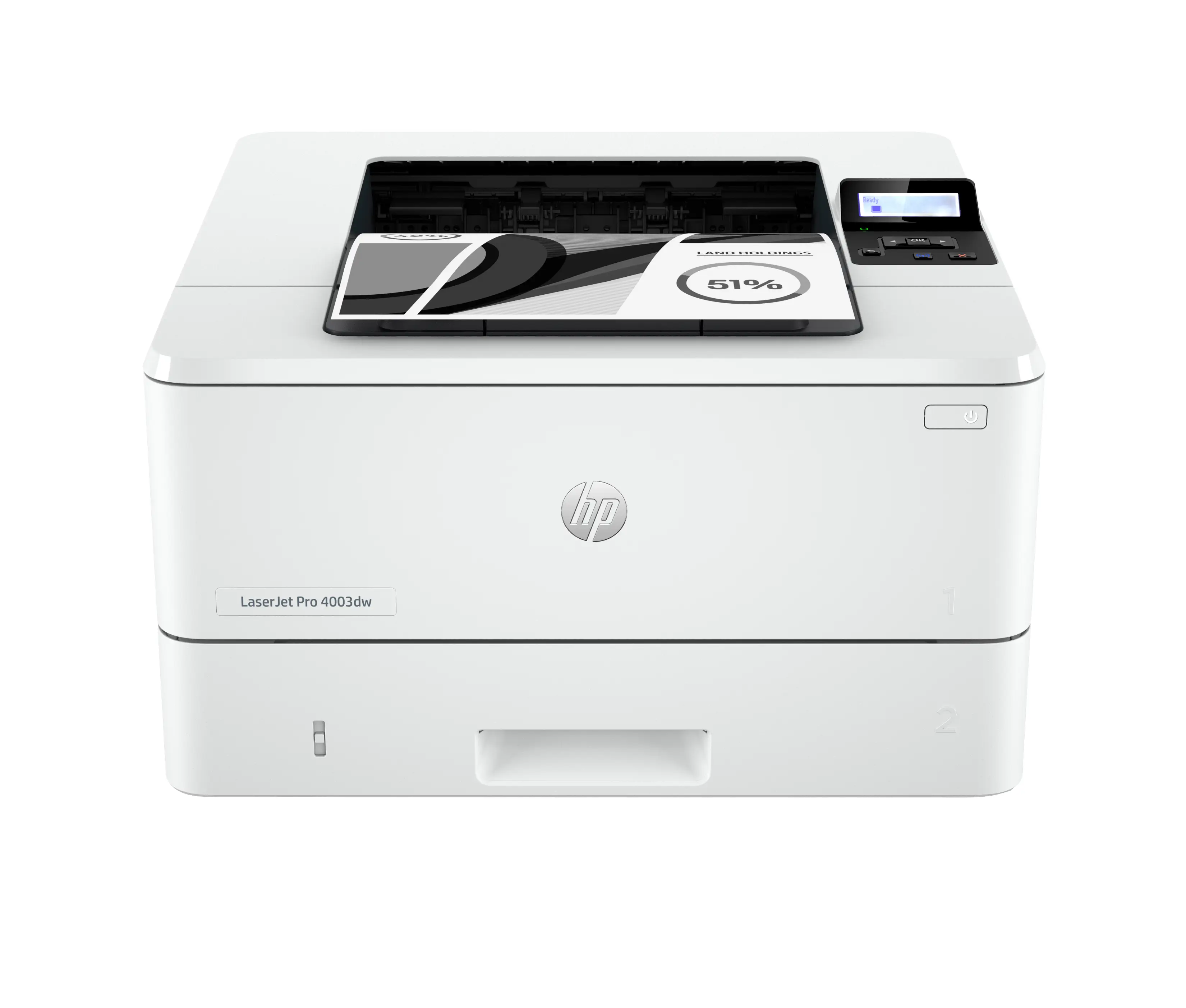 HP LaserJet Pro 4003dw Kablosuz Siyah beyaz Yazıcı, Çift taraflı 2Z610A