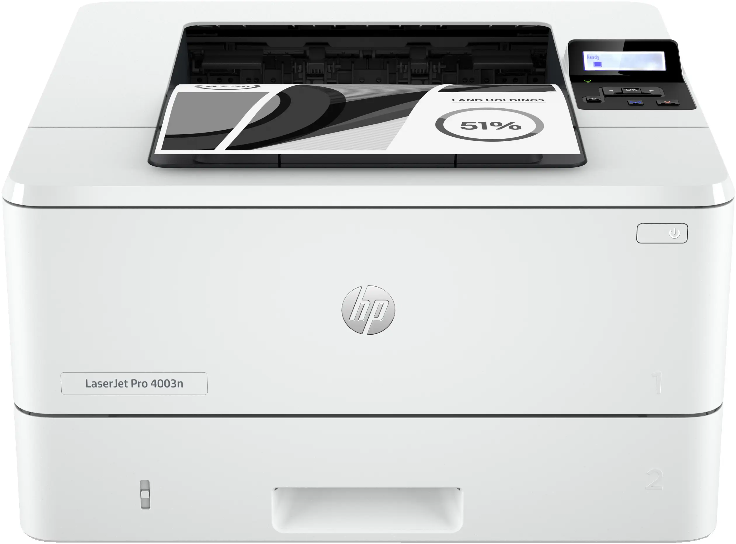 HP LaserJet Pro 4003n Yazıcı, Yazdırın, Yüksek ilk sayfa çıkış hızları; Kompakt Boyut; Enerji Tasarrufu; Güçlü Güvenlik 2Z611A#B13