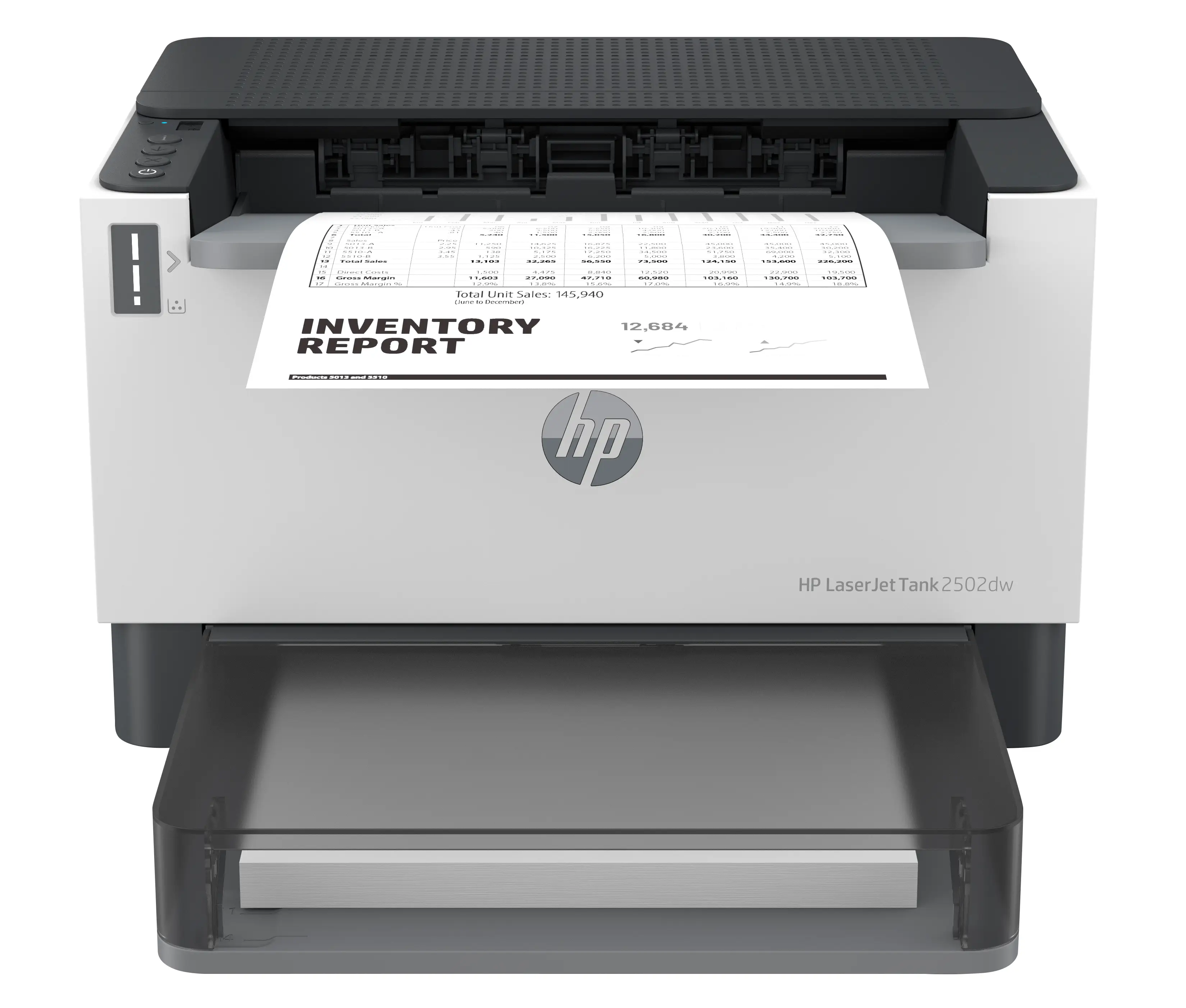 HP LaserJet Tank 2502dw Kablosuz Siyah beyaz Yazıcı, Çift taraflı 2R3E3A