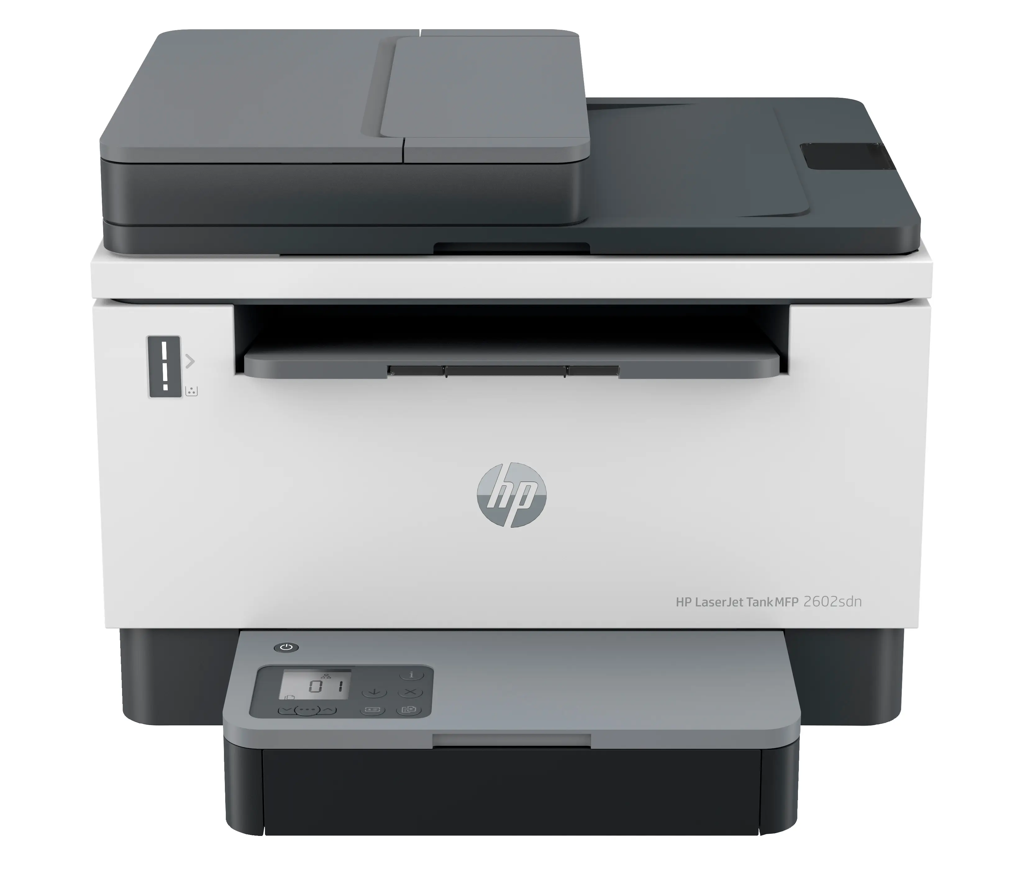 HP LaserJet Tank 2602sdn Multifunction Siyah beyaz Yazıcı, alnızca Ethernet; Fotokopi Makinesi, Tarayıcı 2R7F6A