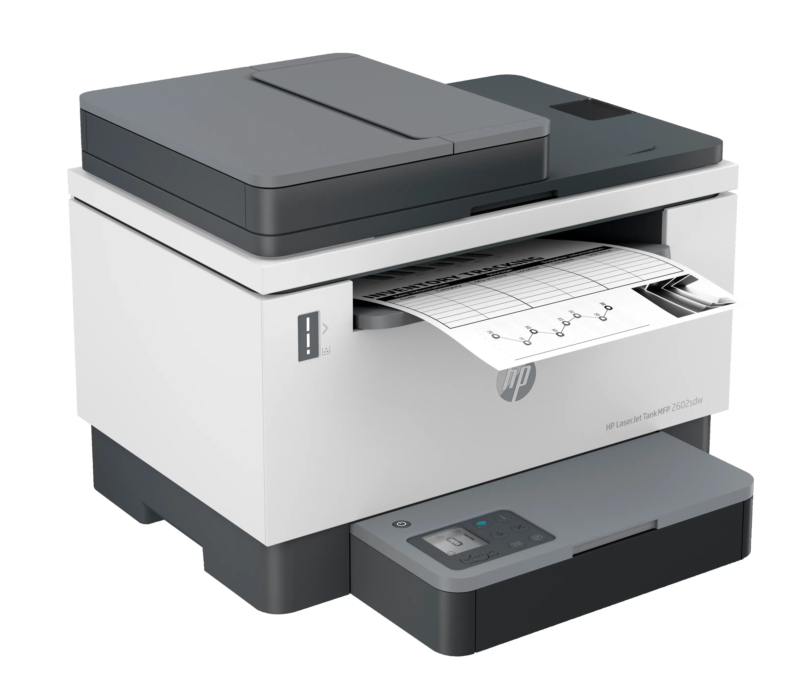 HP LaserJet Tank 2602sdw Kablosuz Multifunction Siyah beyaz Yazıcı, Fotokopi Makinesi, Tarayıcı; Çift taraflı 2R7F5A