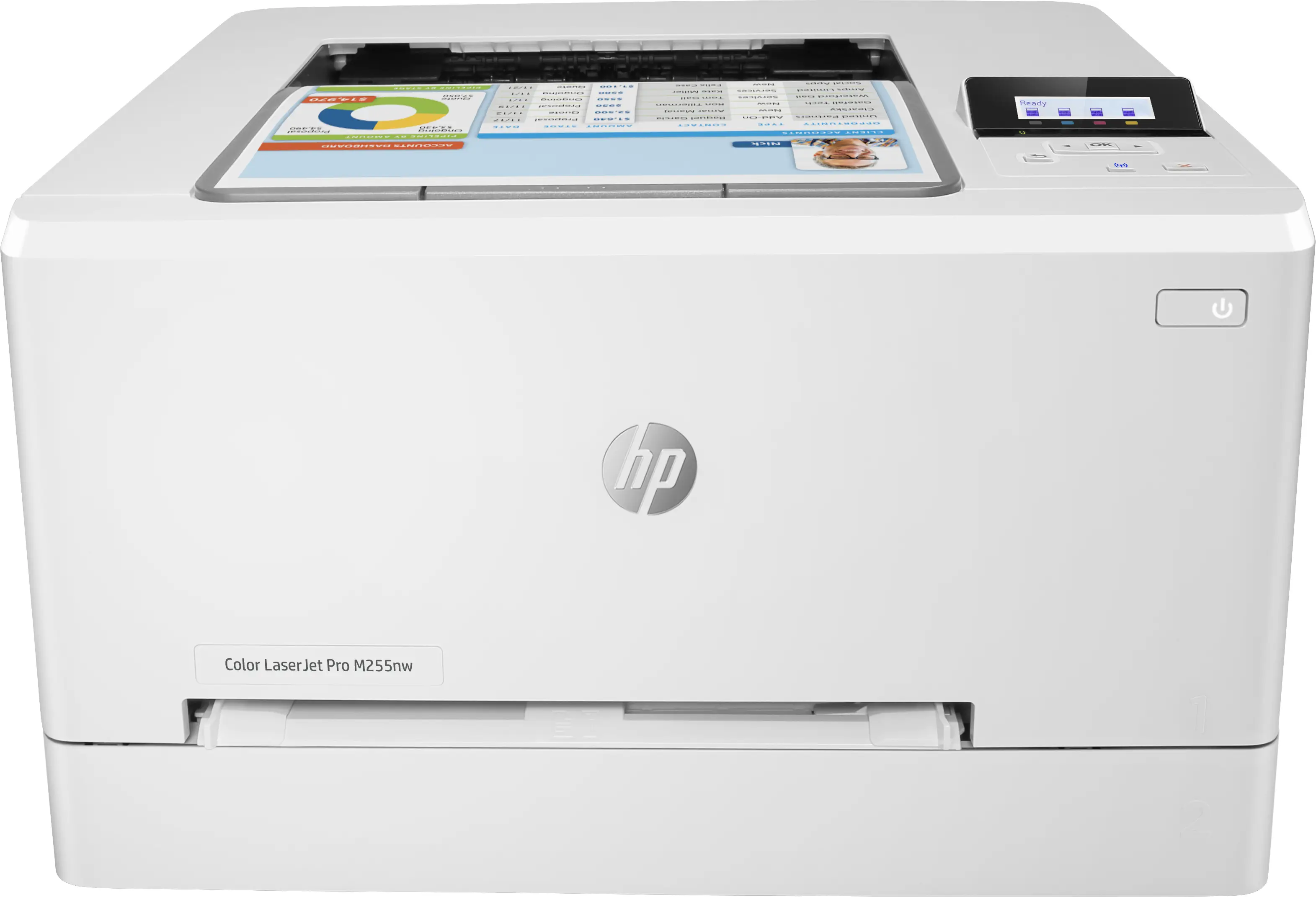 HP Color LaserJet Pro M255nw, Yazdırın, Güçlü Güvenlik; Çift bantlı Wi-Fi 7KW63A#B19