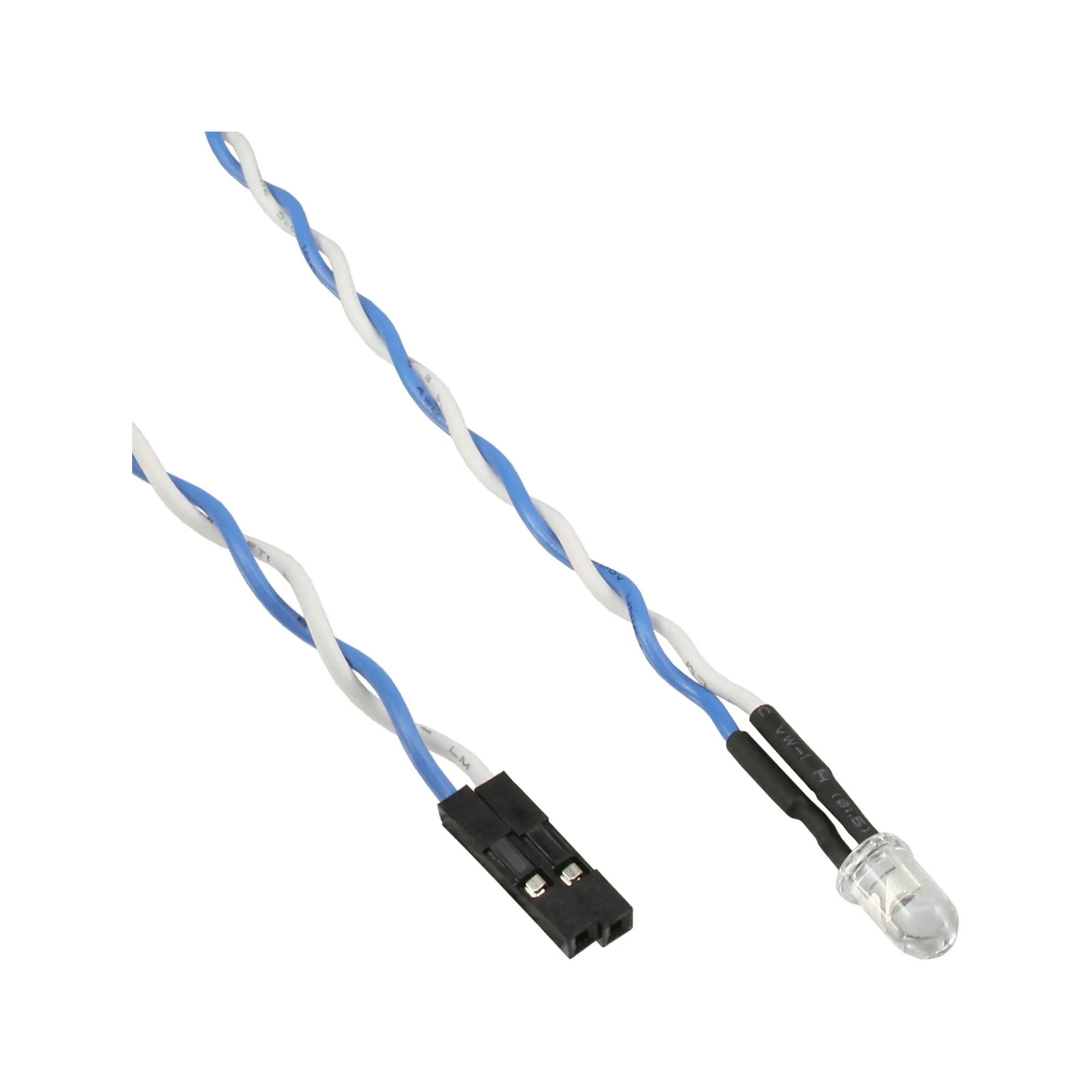 InLine InLine Mainboard Power / HDD LED, blue, 5mm, 0.8m 59910A