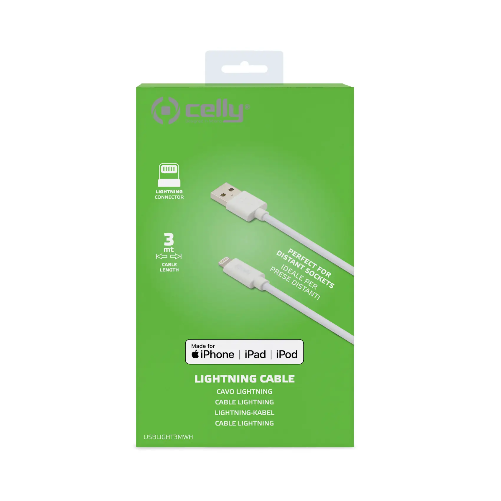 Celly USBLIGHT3MWH
