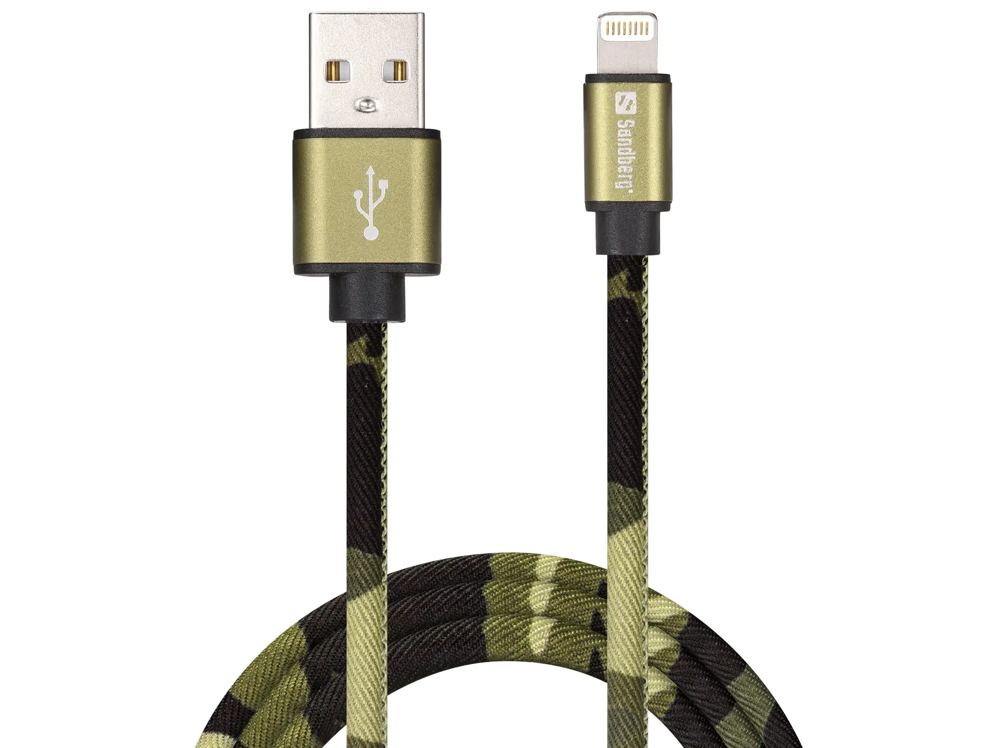 Sandberg Lightning Green Camouflage 1m 441-13