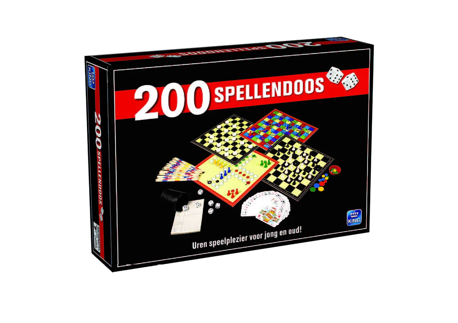 King 200 spellendoos 87006