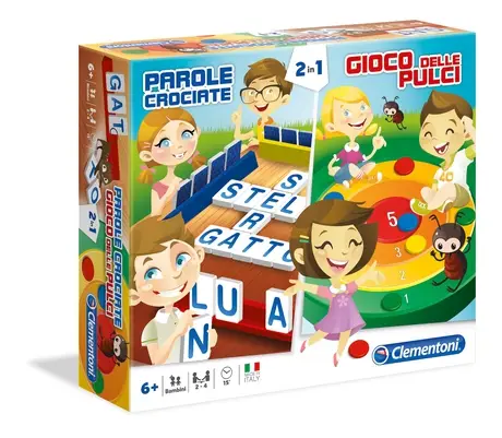 Clementoni Parole Crociate & Il Gioco delle Pulci 16067