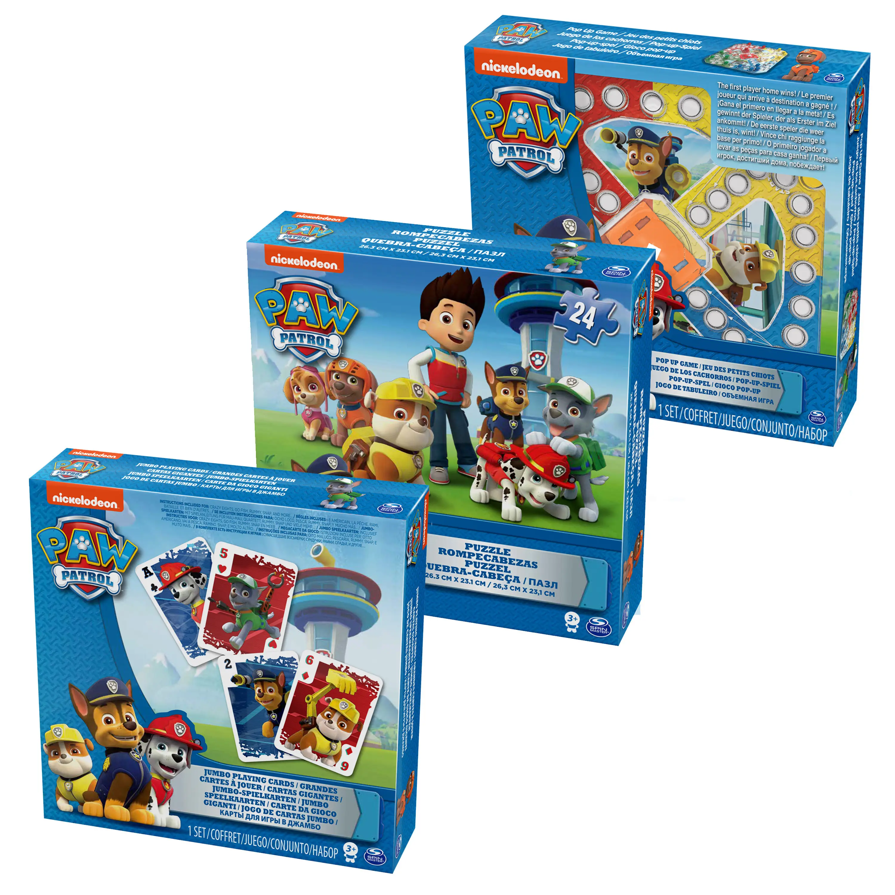 Spin Master CGI KGM PPGmBndl3 POP2lenPzlCrd GML 6033299
