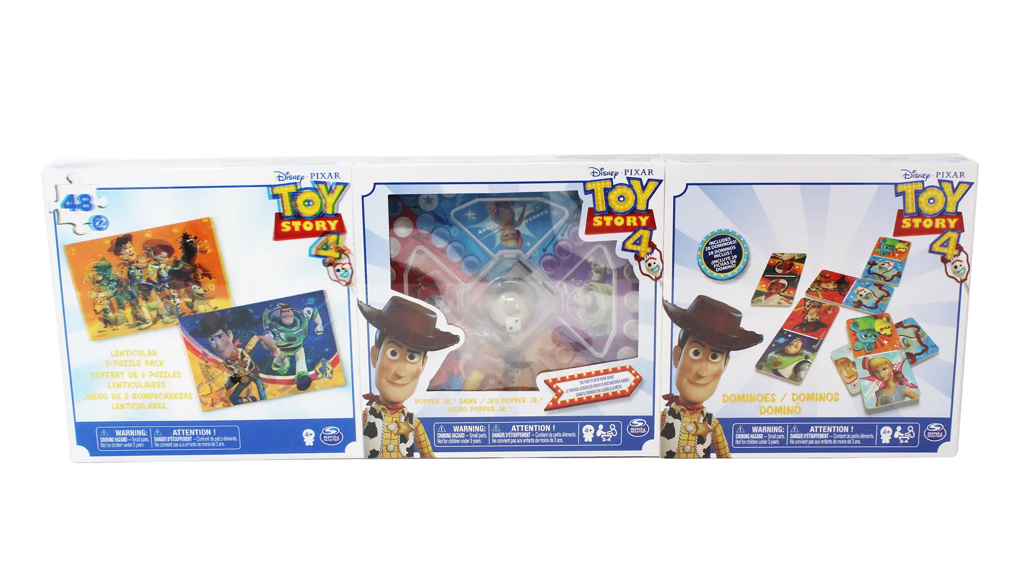 Spin Master KOG KOL ToySt4 3Pk Bndl Pop2LenPzDom GML 6053008