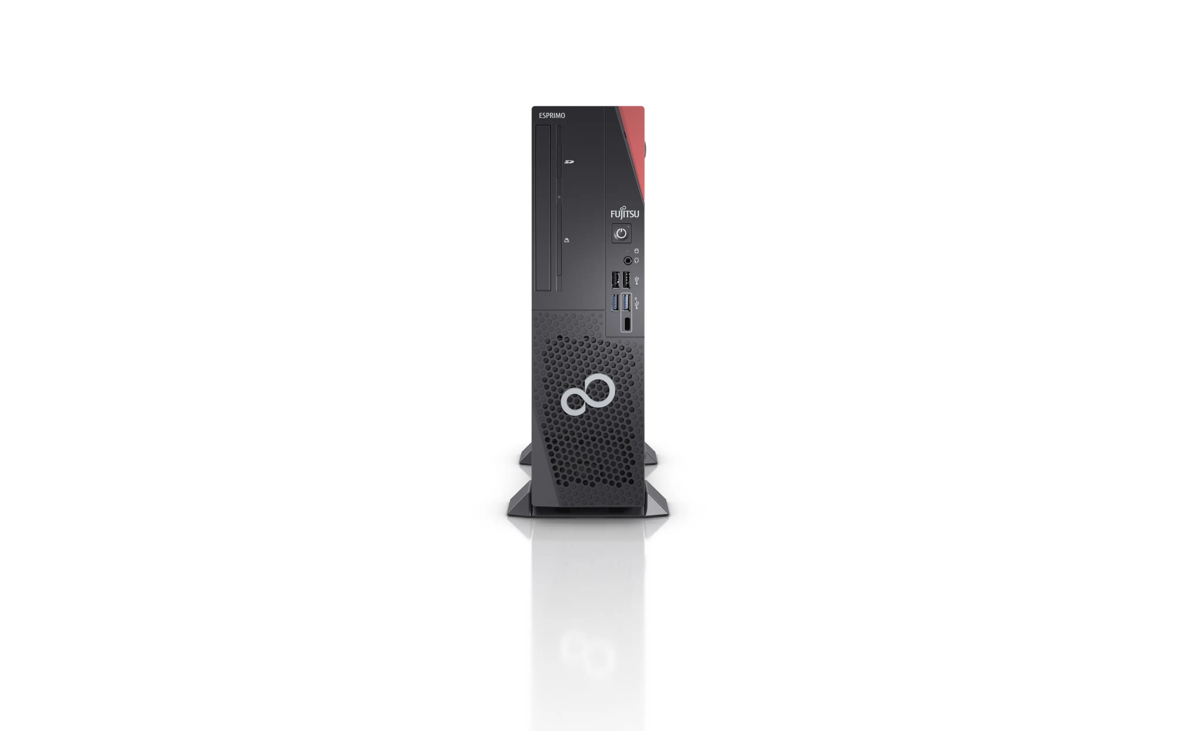 Fujitsu D7010 / Intel Core i5-10400 / 8GB DDR4-2666 / 256GB M.2 NVMe HE / SMARTCARD / KB 955 BE / W10P / 1Y OS VFY:D7010PC50MBE