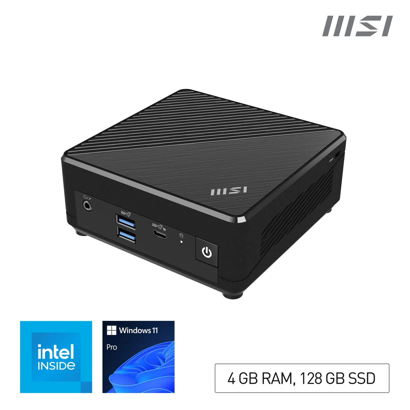MSI CUBI N ADL N100 FS W11P CUBI N ADL N100 FS 4GB 128GB W11P