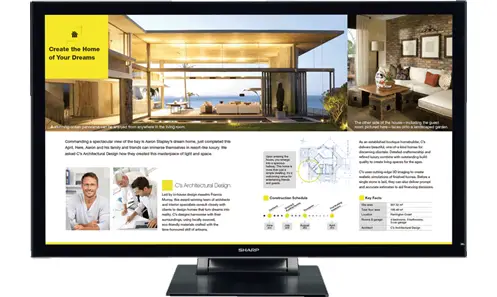 Sharp PN-K322B 31.5 inç 4K UHD Monitör