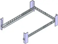 Origin Storage 1U Universal 4-Post Fixed Server Rails 1UKIT-109