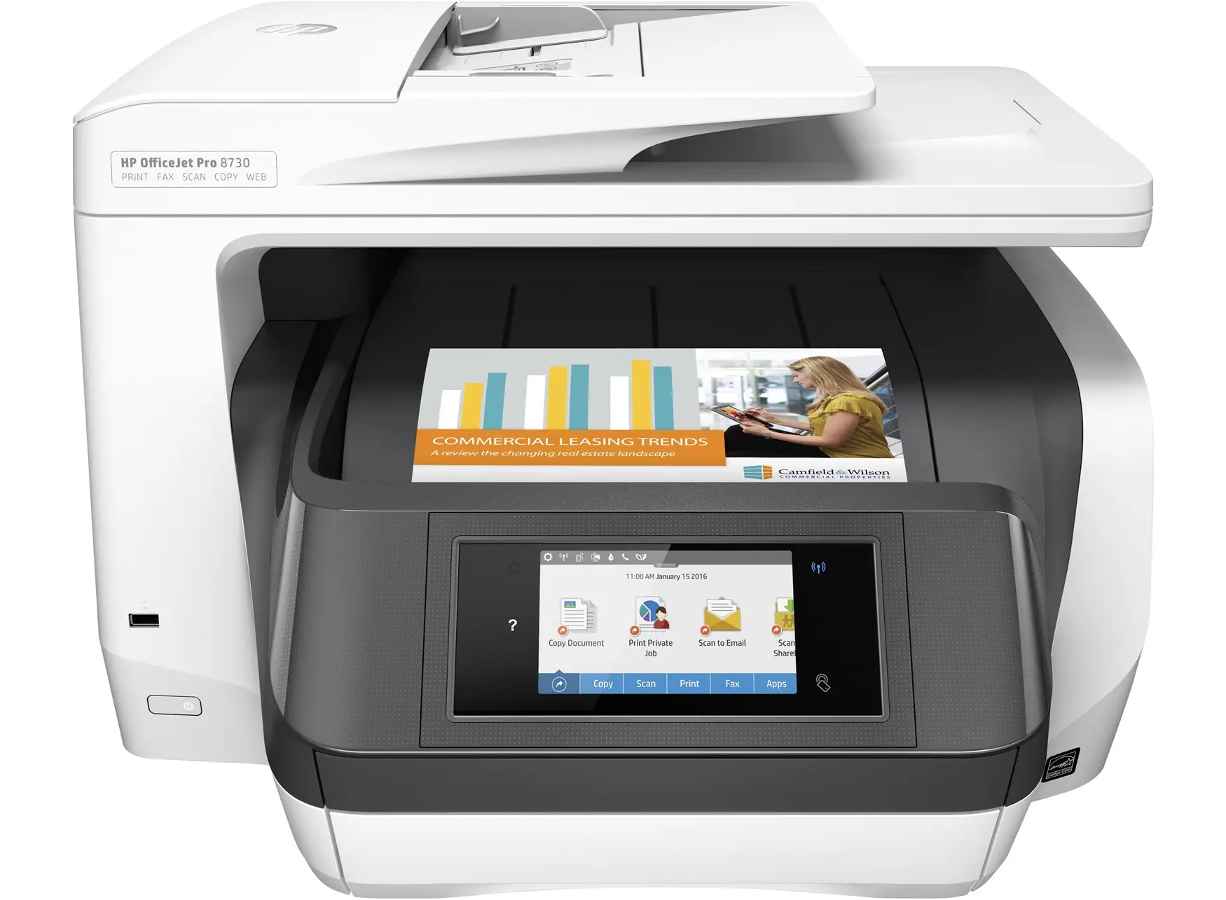 HP OfficeJet 8730 D9L20A BNDL