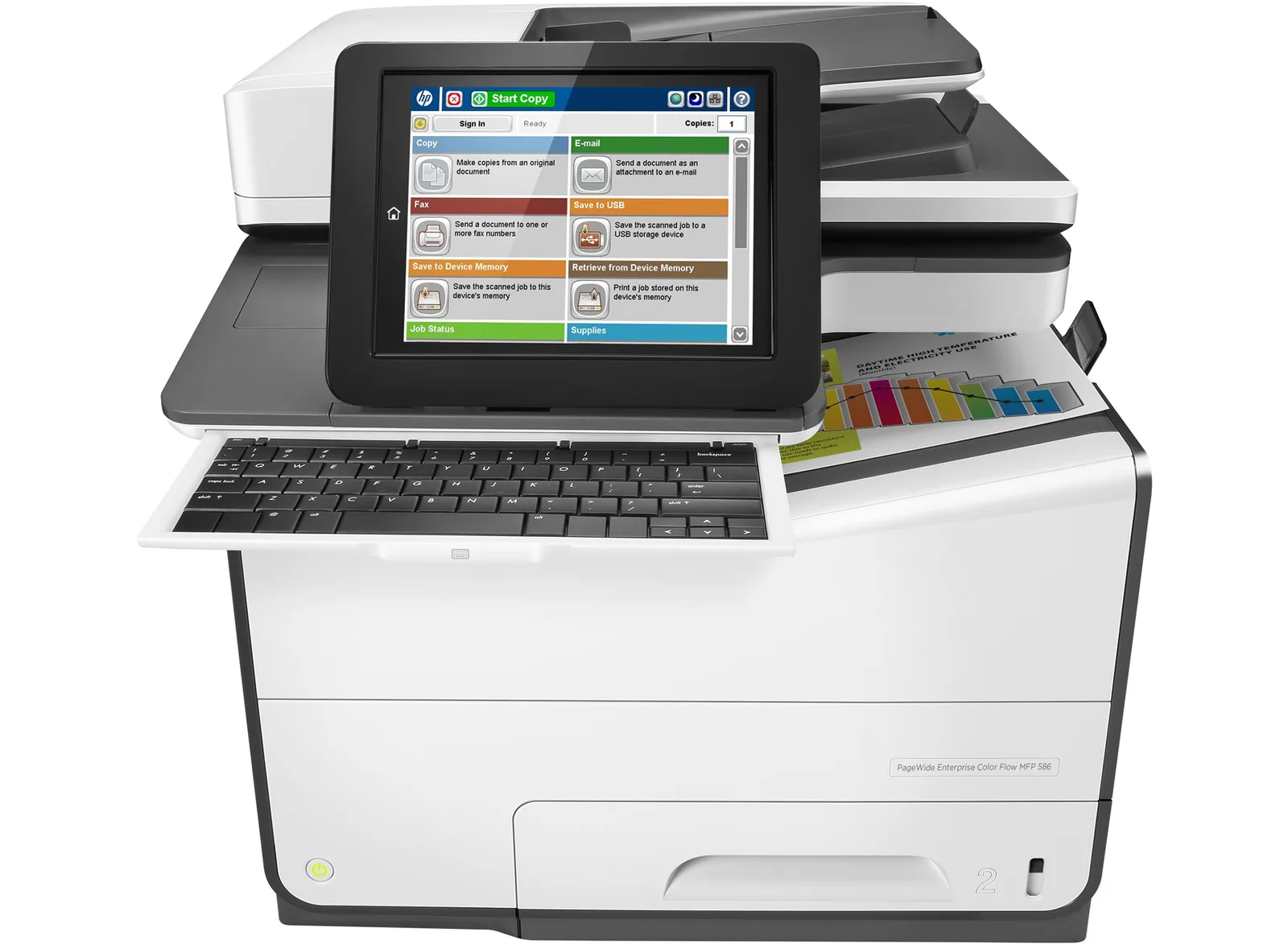 HP PageWide Enterprise Color Flow MFP 586z G1W41ABGJ