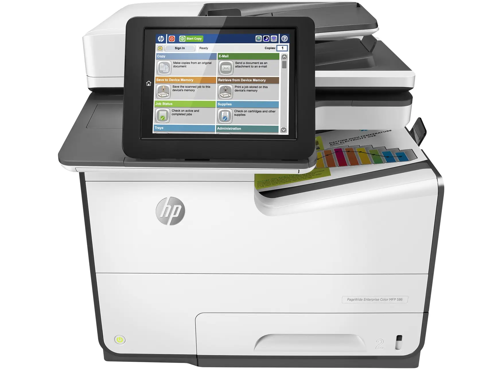 HP PageWide Enterprise Color MFP 586dn G1W39A/1-APPROVED ONE